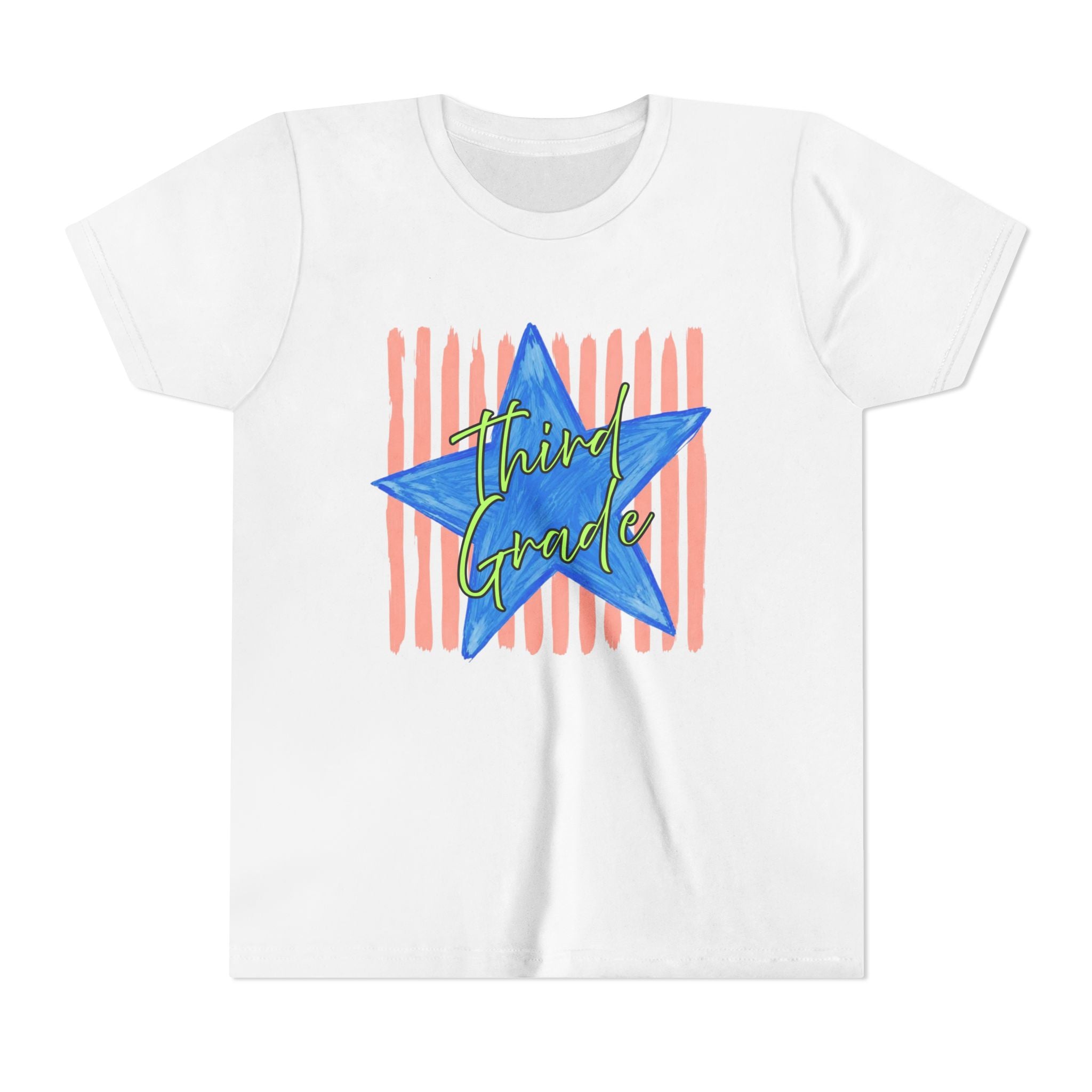 Third Grade Star Youth Tee — Back to School Kids' Shirt