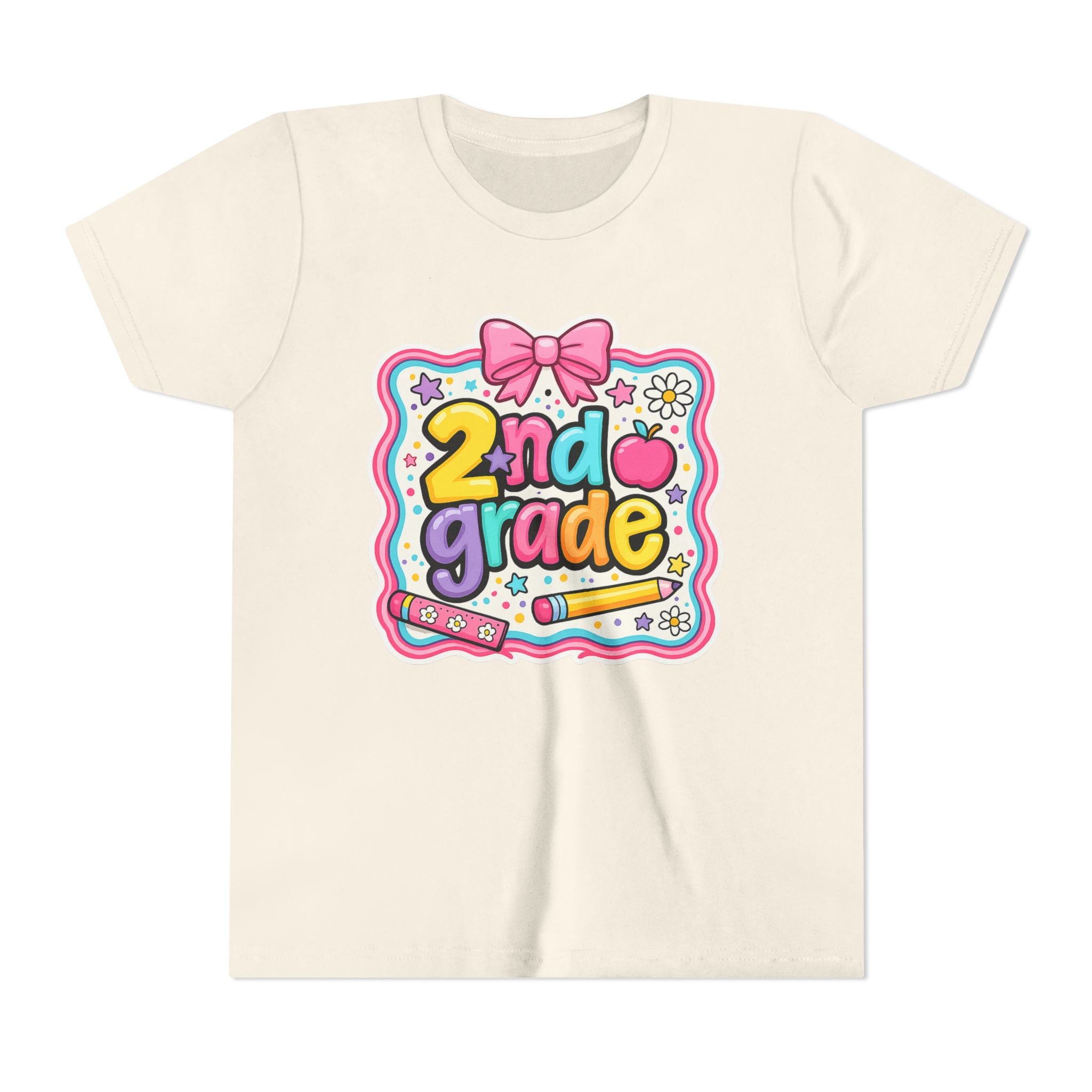 2nd Grade Cute Bow Kid's Tee