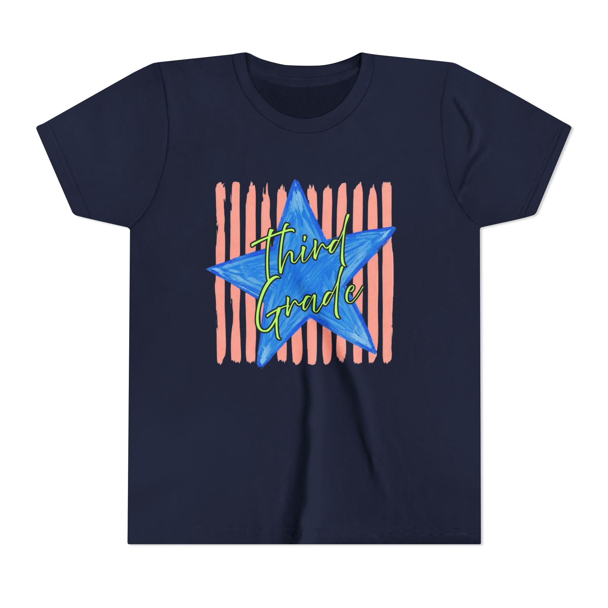 Third Grade Star Youth Tee — Back to School Kids' Shirt