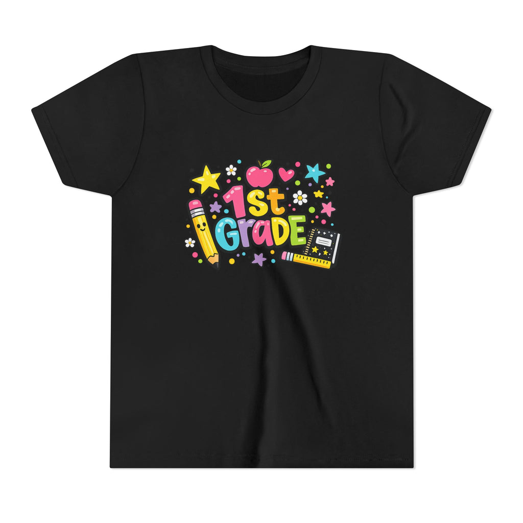 Youth 1st Grade Doodle Dot Grade Level Tee