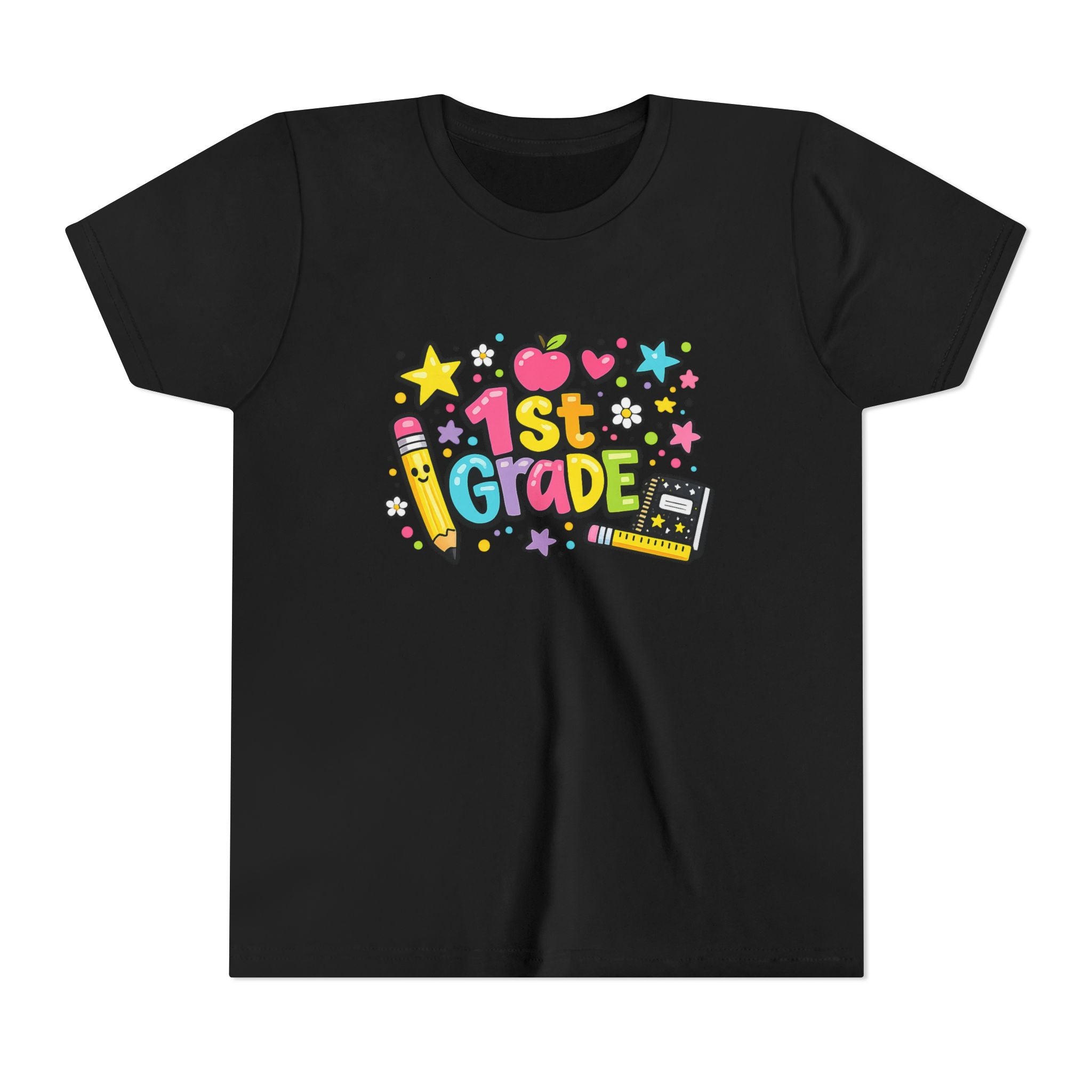 Youth 1st Grade Doodle Dot Grade Level Tee