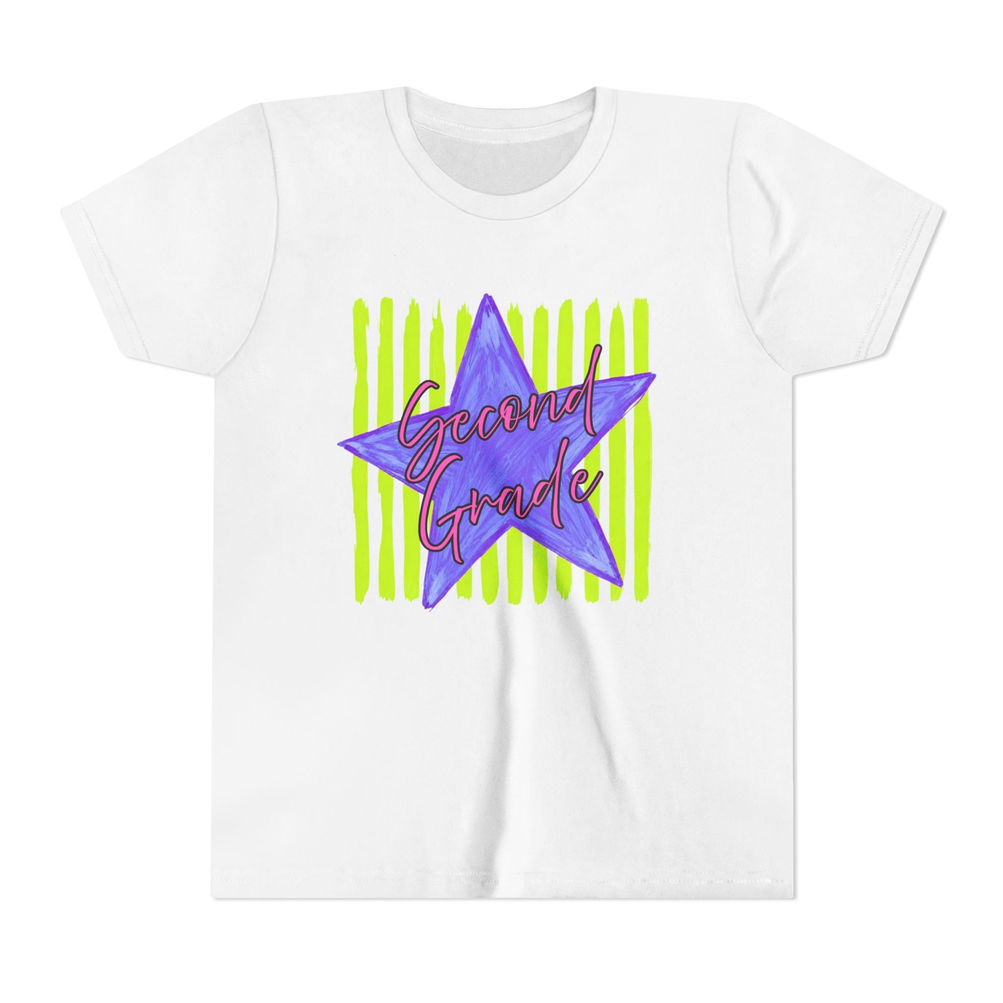 Second Grade Star Youth Tee — Back to School Kids' Shirt