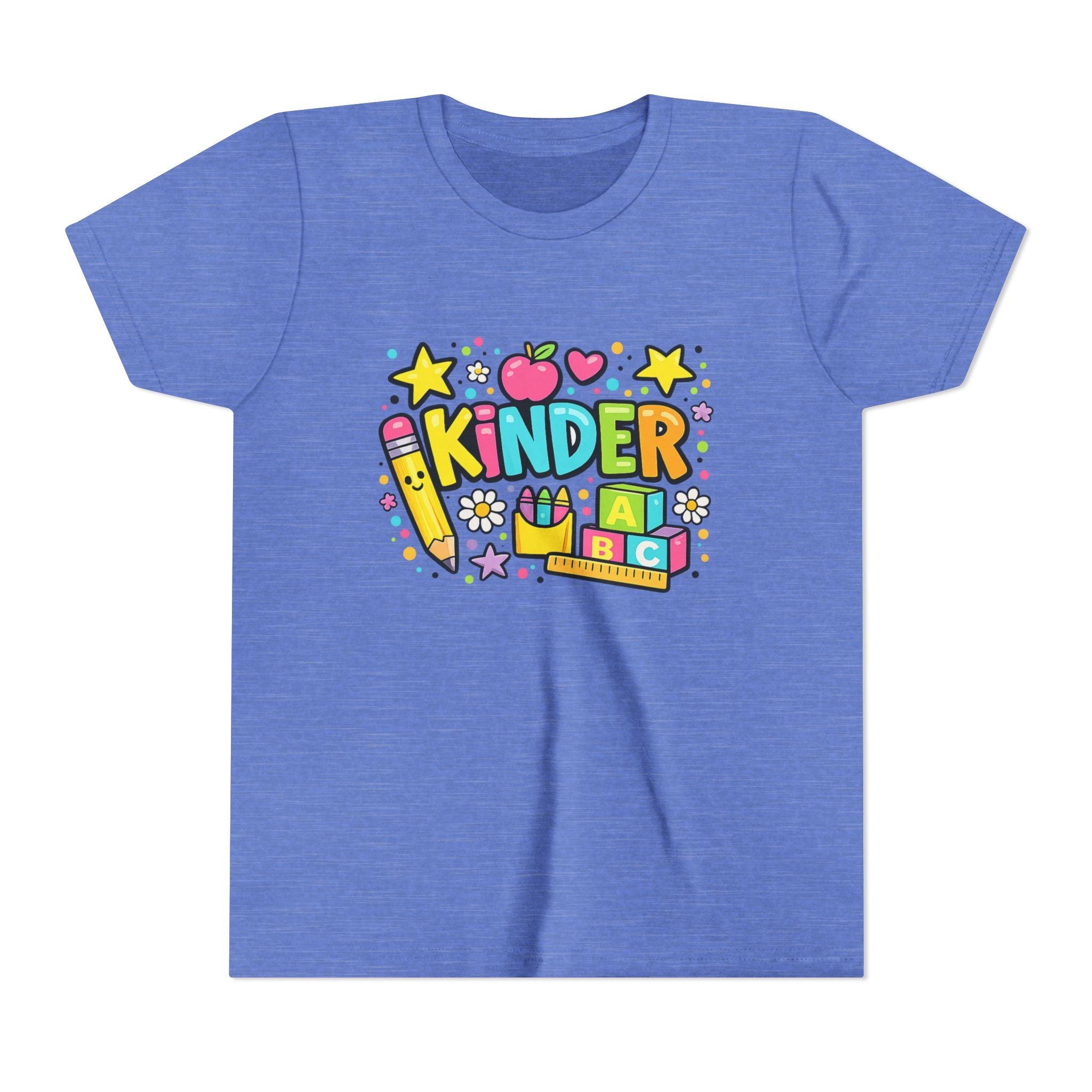 Youth Kindergarten Doodle Dot Grade Level Tee