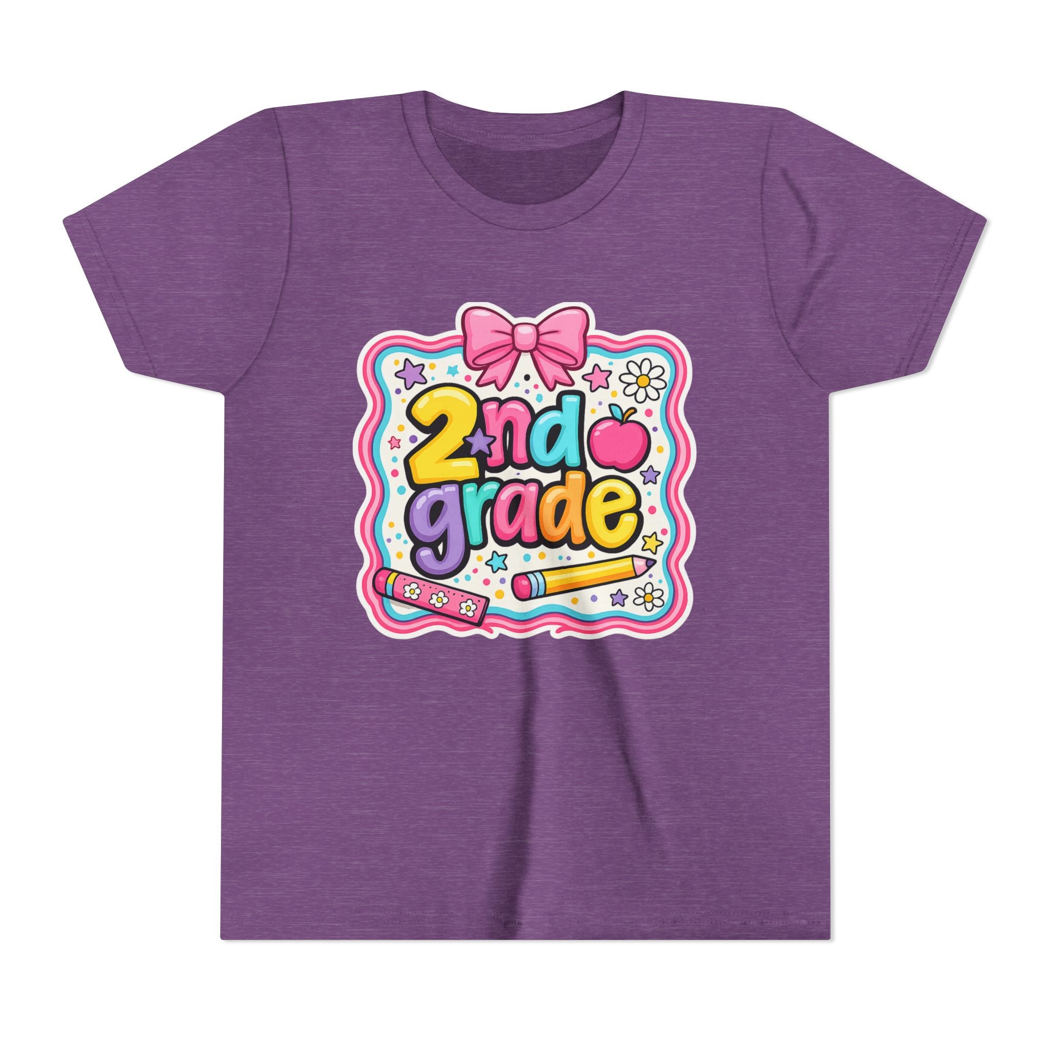 2nd Grade Cute Bow Kid's Tee