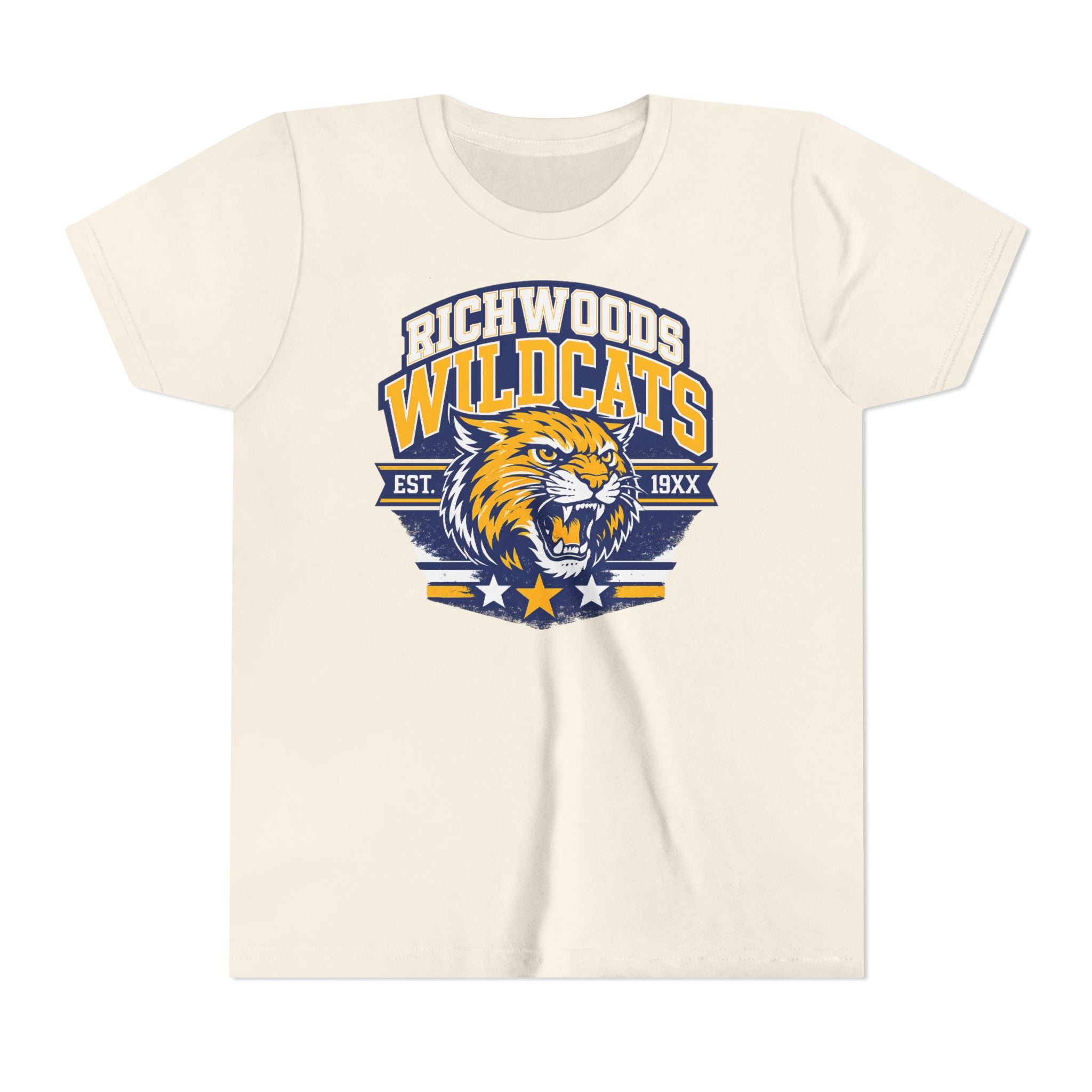 Youth Wildcat Vintage Athletic Short Sleeve Tee
