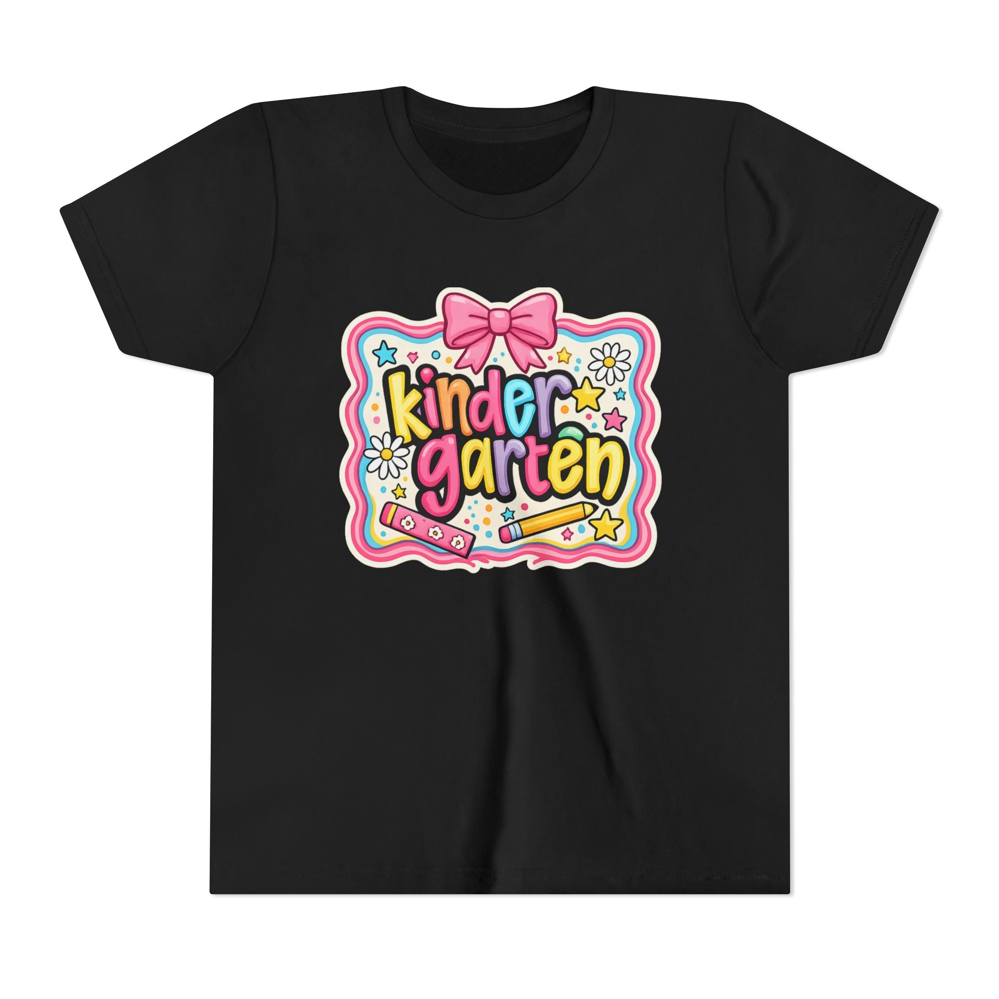 Kindergarten Cute Bow Kids Tee