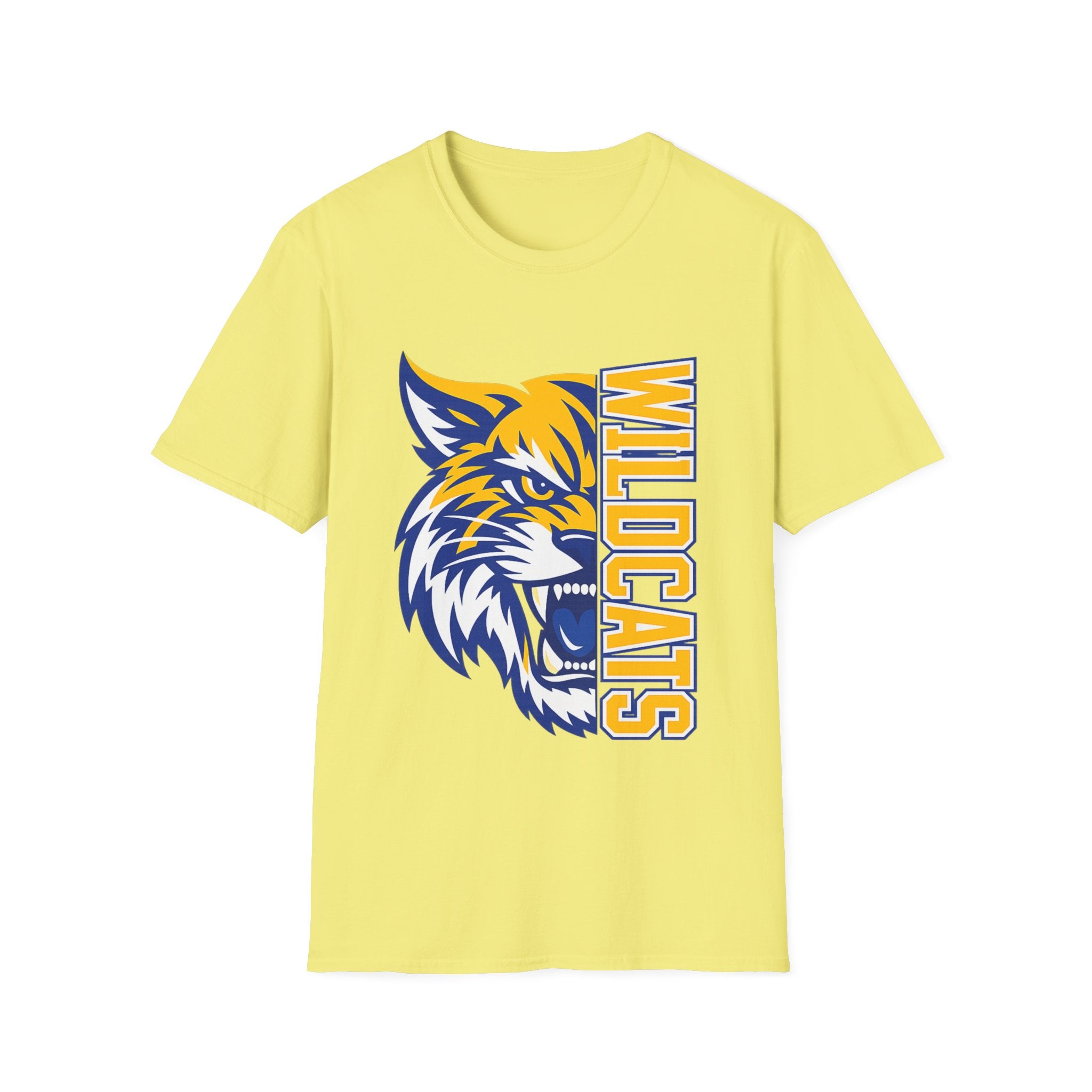 Adult Richwoods Wildcats In Your Face T-Shirt — Vintage School Mascot Tee