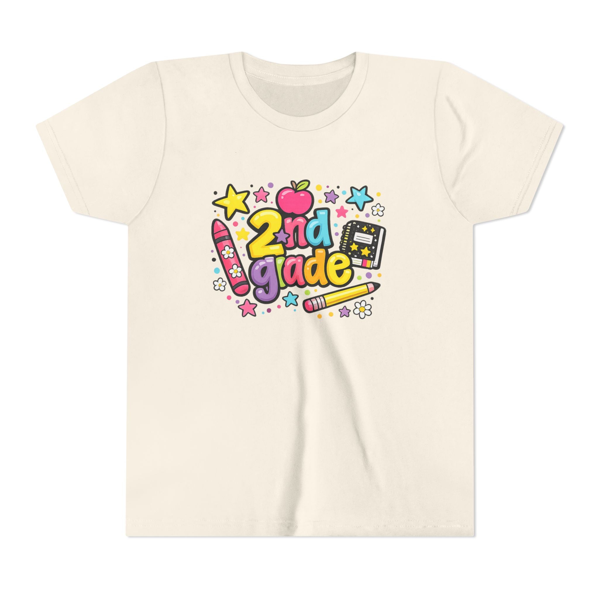 Youth 2nd Grade Doodle Dot Grade Level Tee