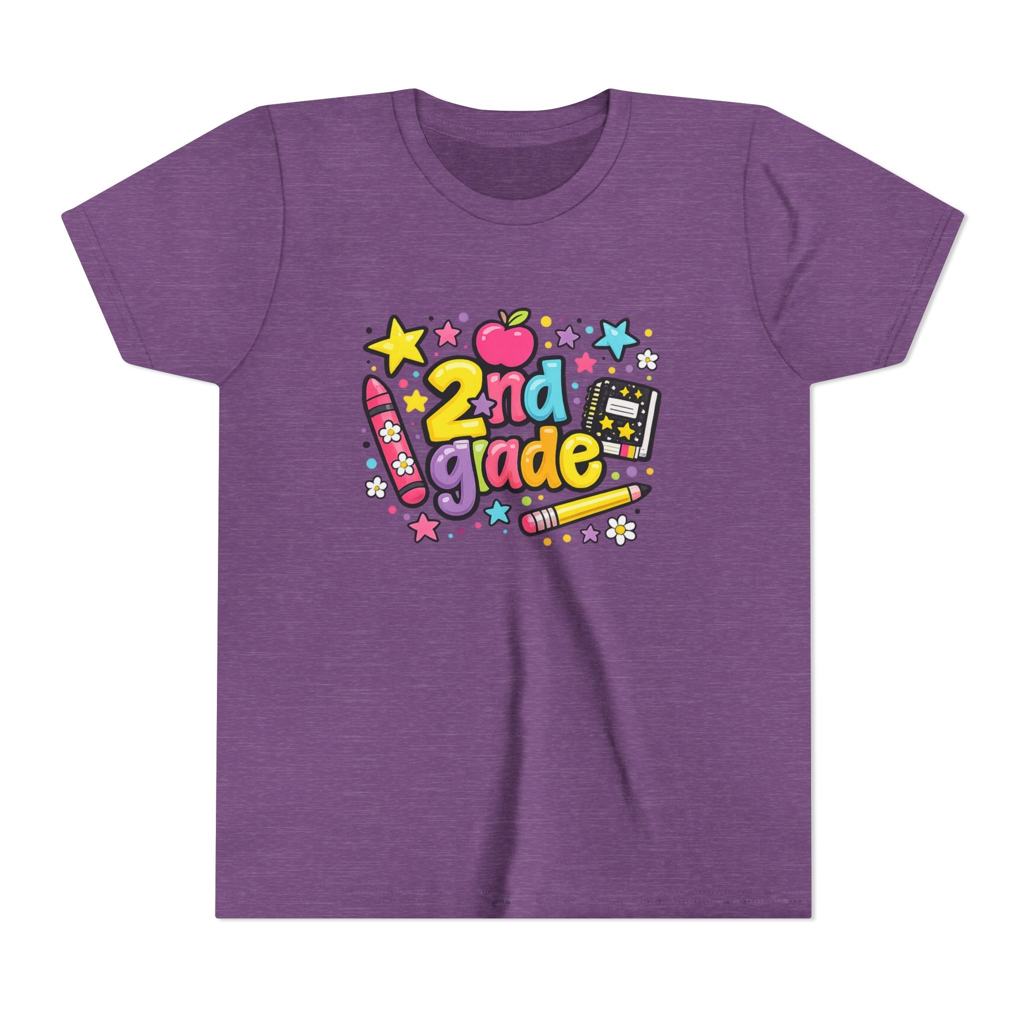 Youth 2nd Grade Doodle Dot Grade Level Tee