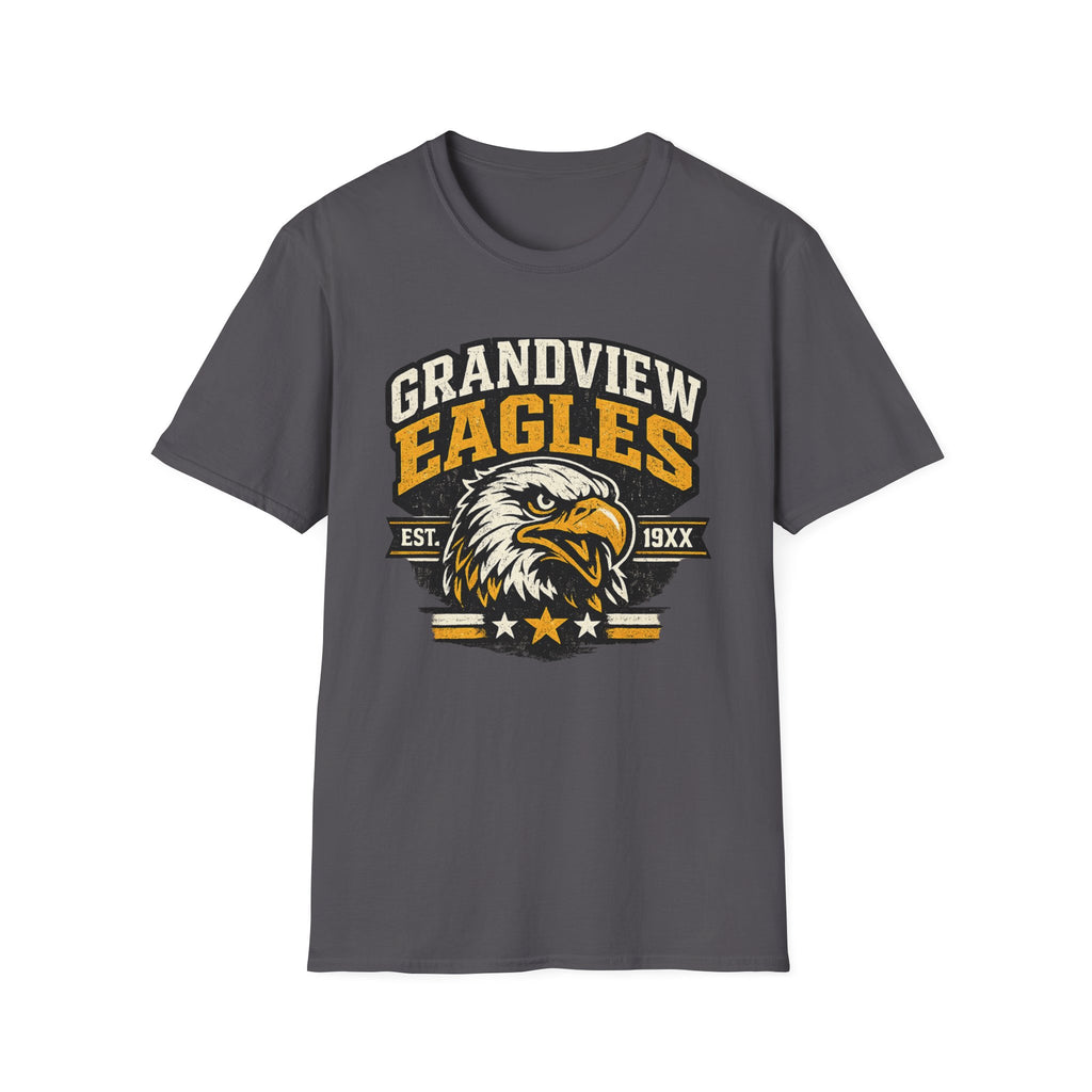 Adult Eagle Vintage School Mascot Tee