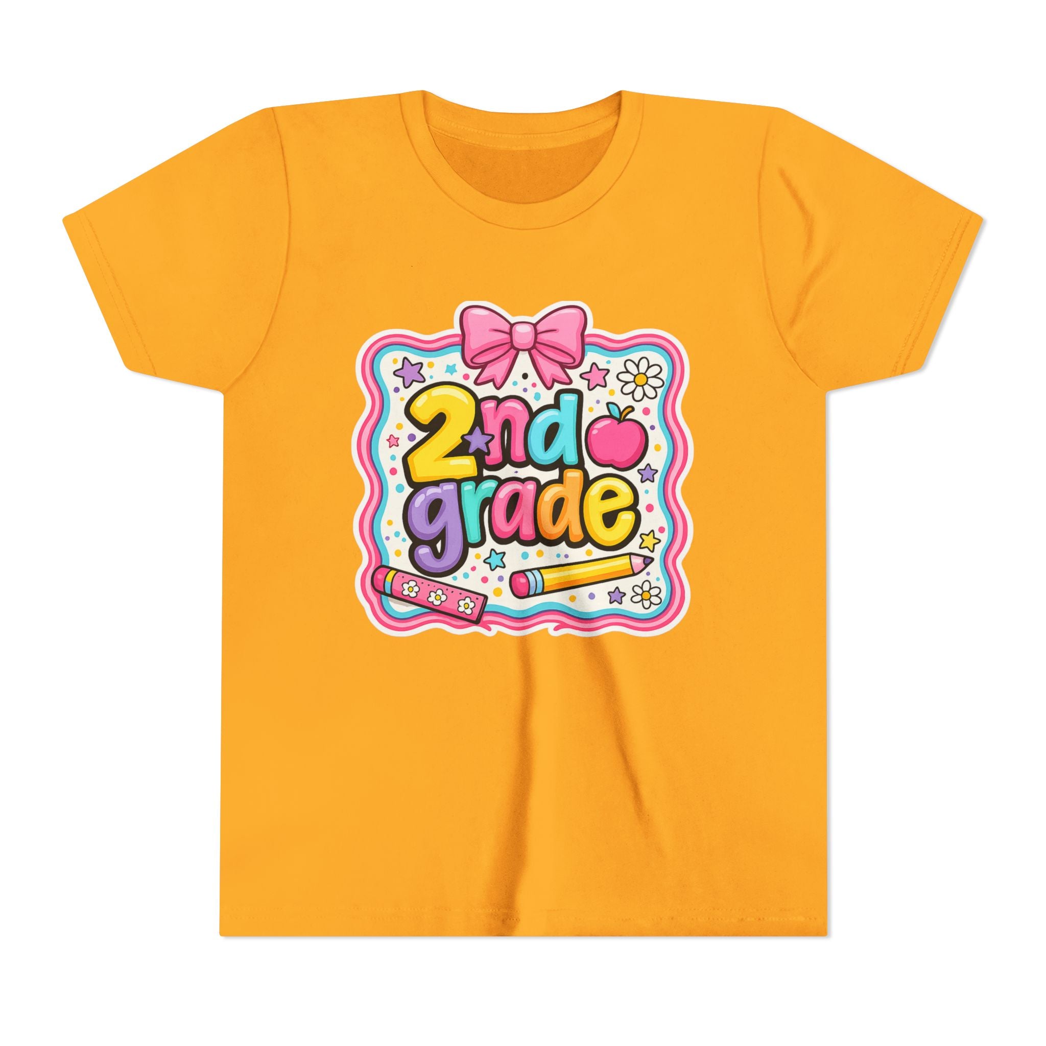 2nd Grade Cute Bow Kid's Tee