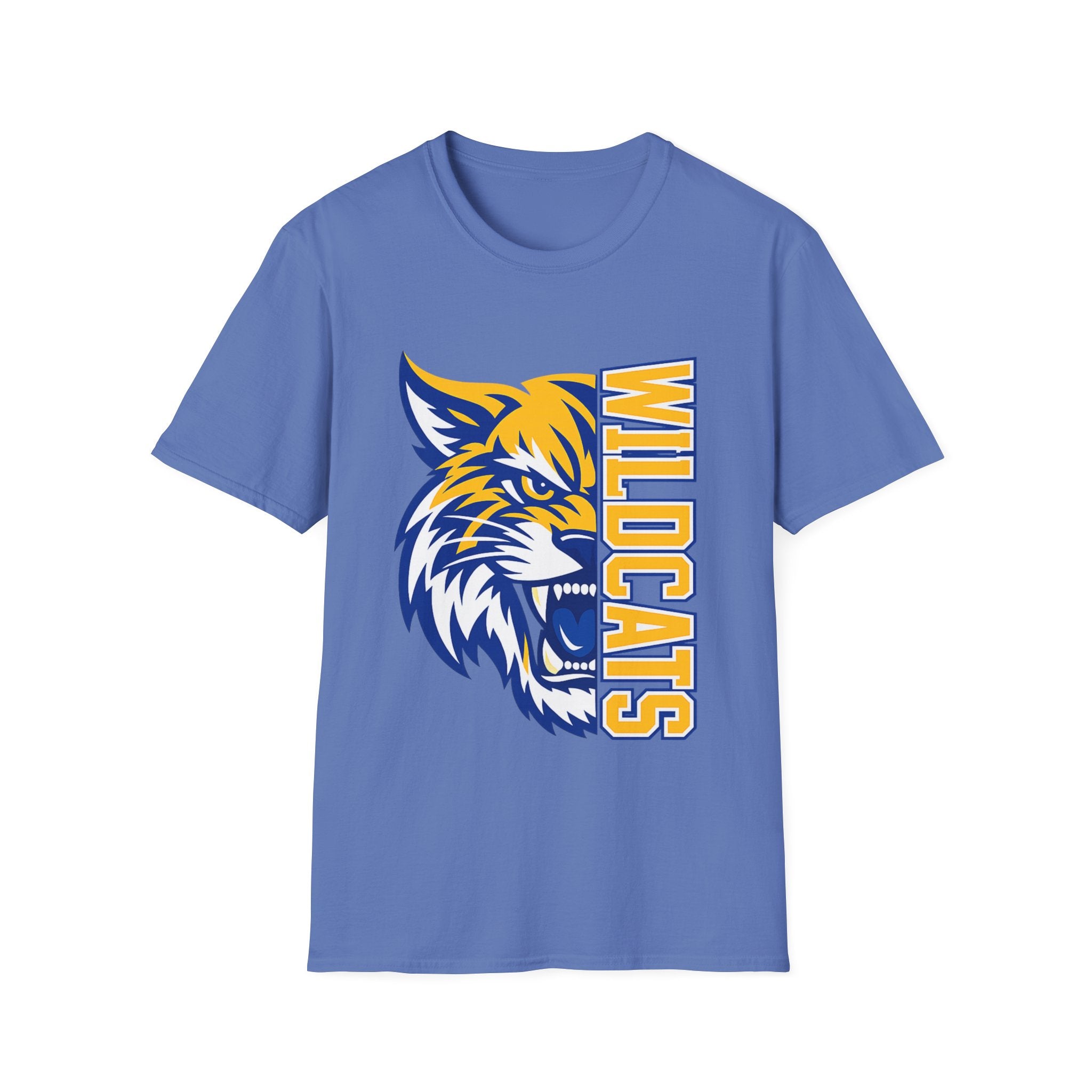 Adult Richwoods Wildcats In Your Face T-Shirt — Vintage School Mascot Tee