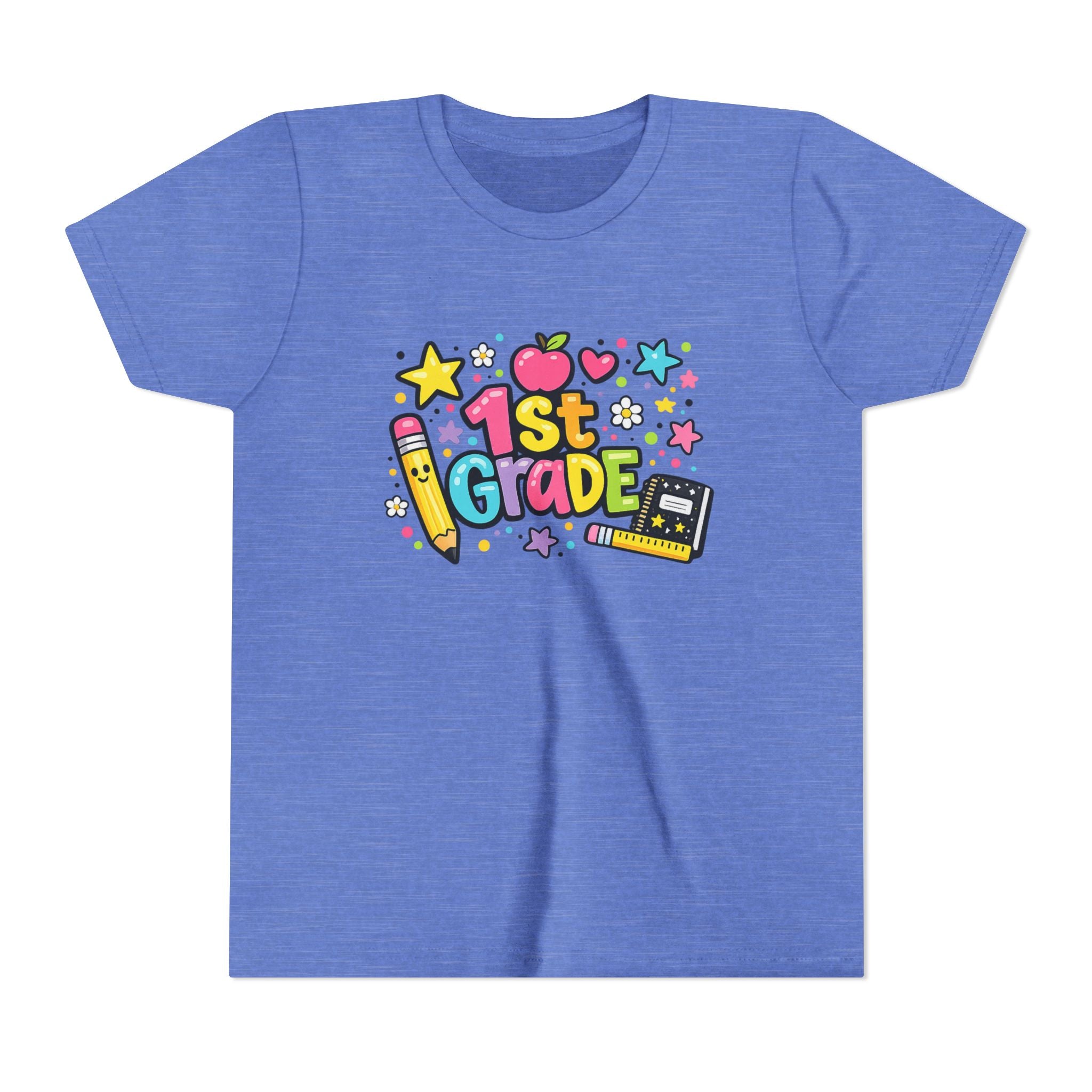 Youth 1st Grade Doodle Dot Grade Level Tee