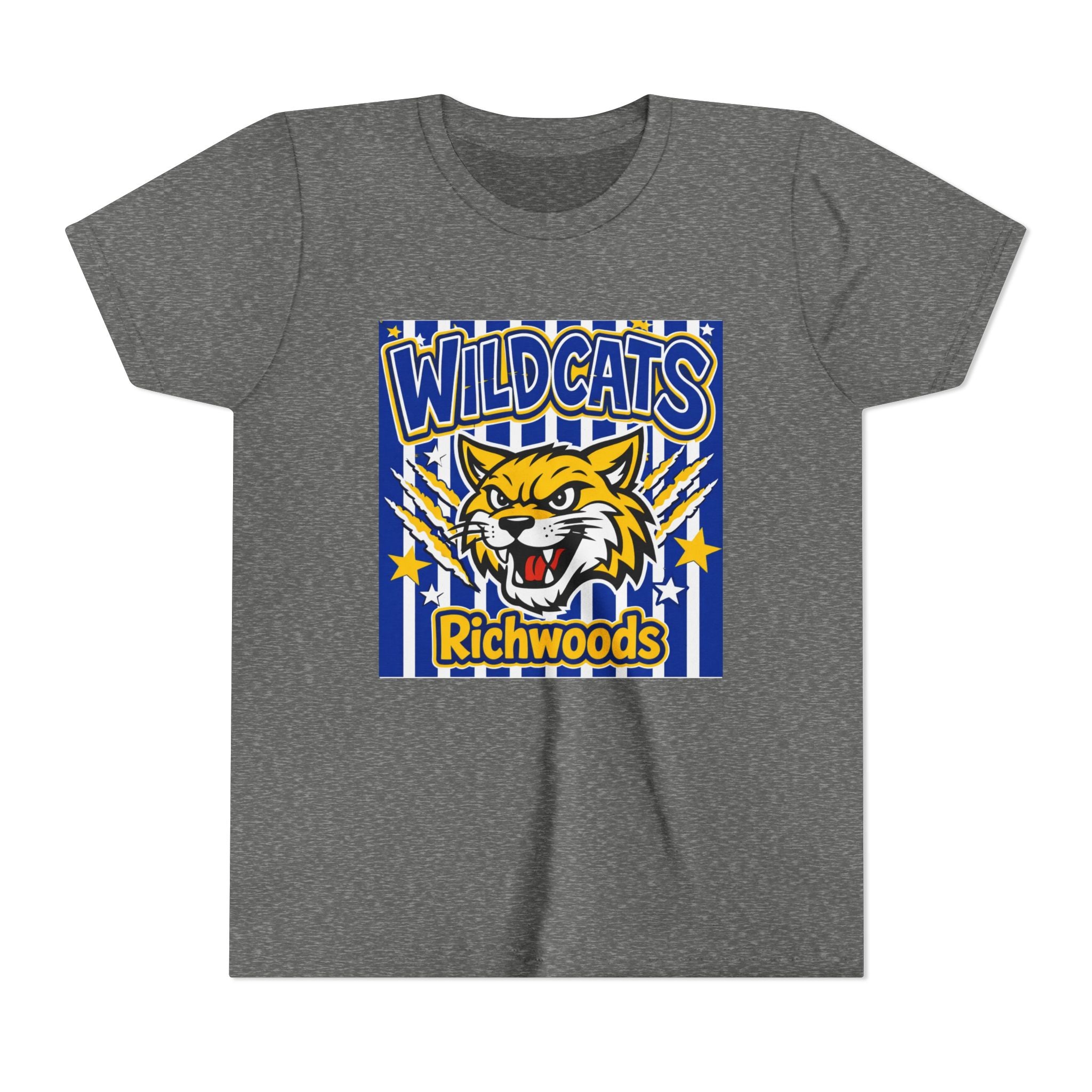 Wildcats Richwoods Youth Tee — School Mascot Kids T-Shirt