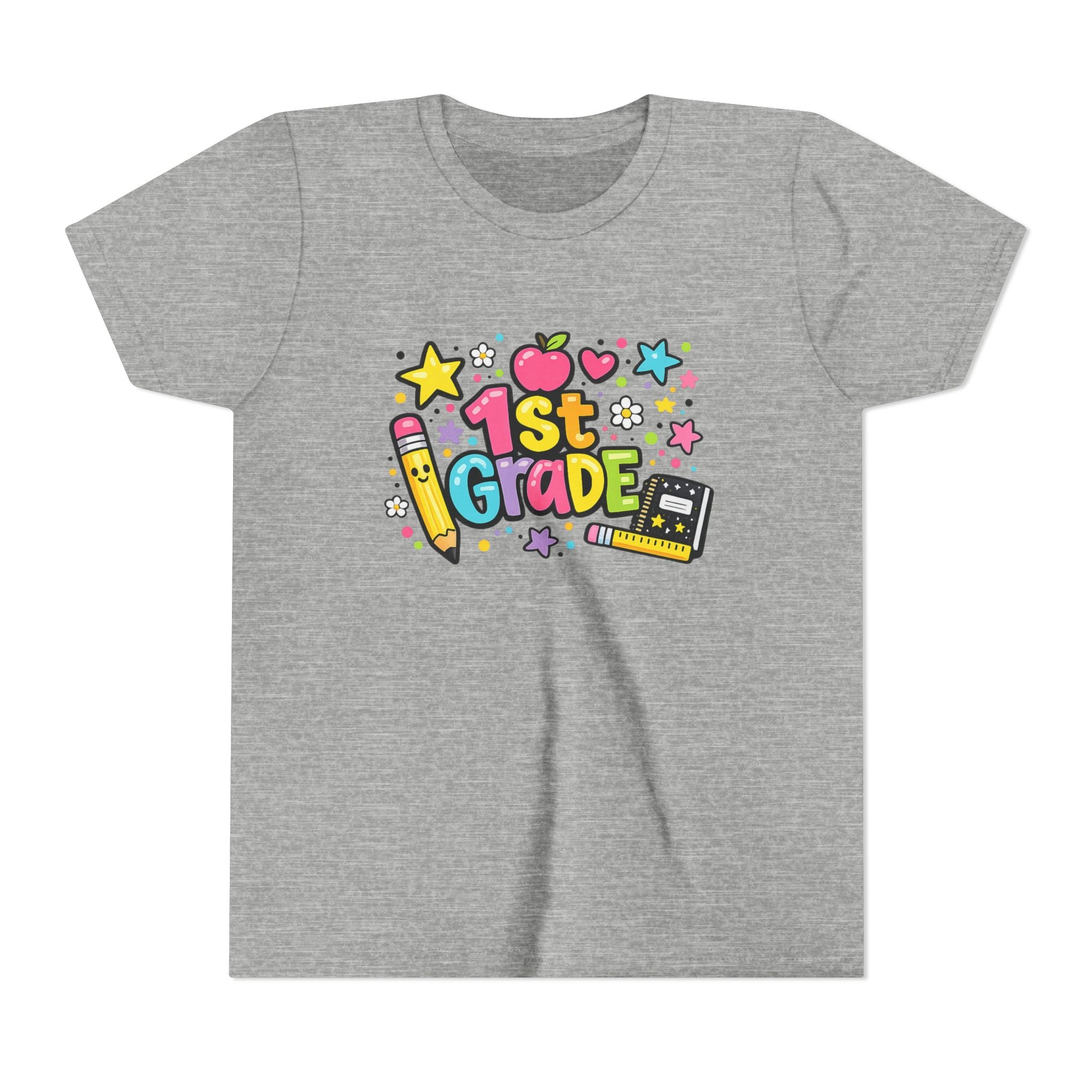 Youth 1st Grade Doodle Dot Grade Level Tee