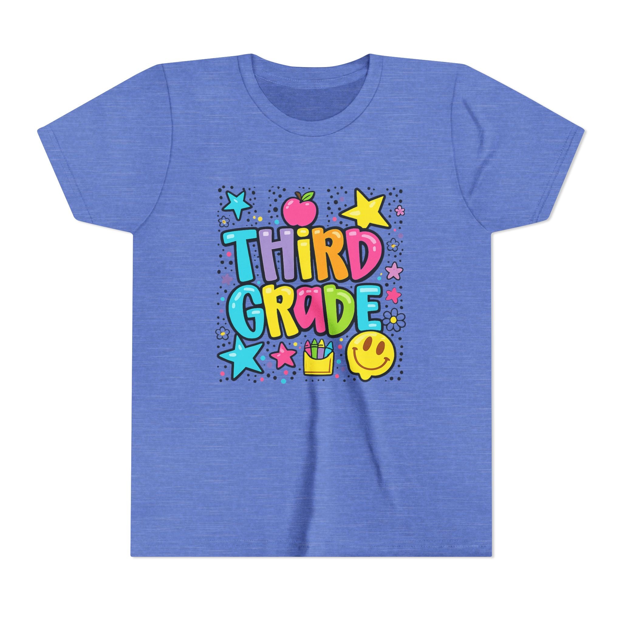 Youth 3rd Grade Doodle Dot Grade Level Tee
