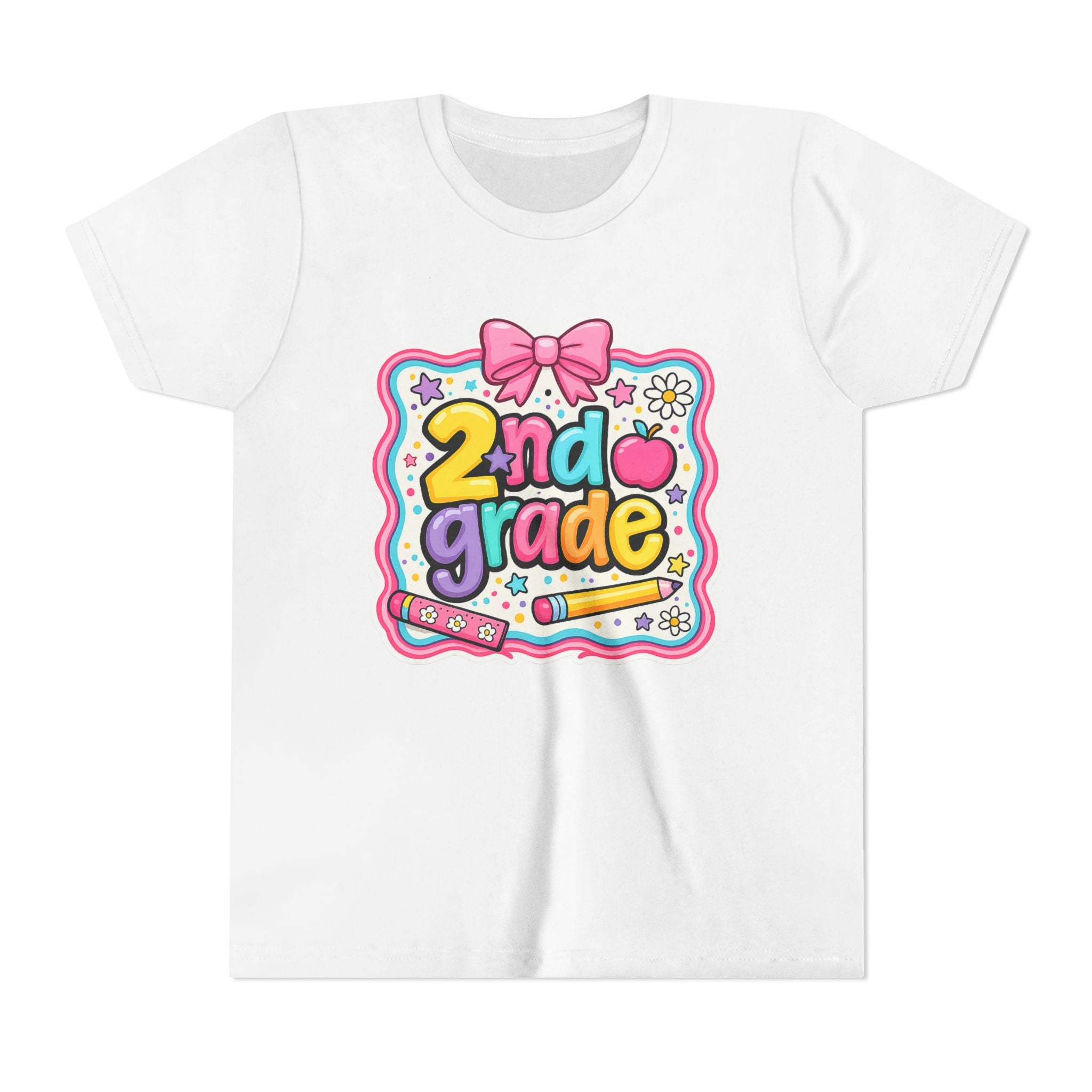 2nd Grade Cute Bow Kid's Tee