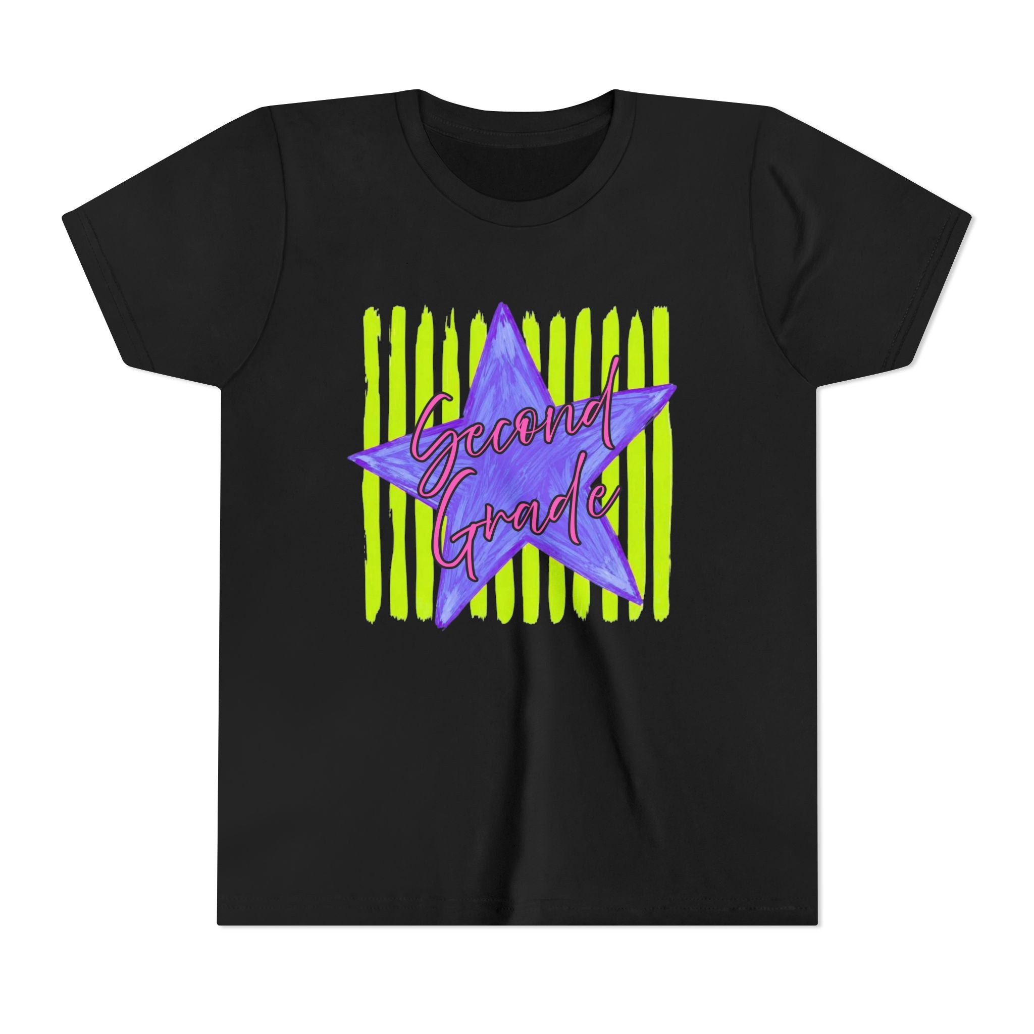 Second Grade Star Youth Tee — Back to School Kids' Shirt