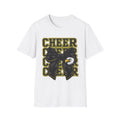 Adult Eagles CHEER Bow T‑Shirt — Vintage Mascot Graphic Tee