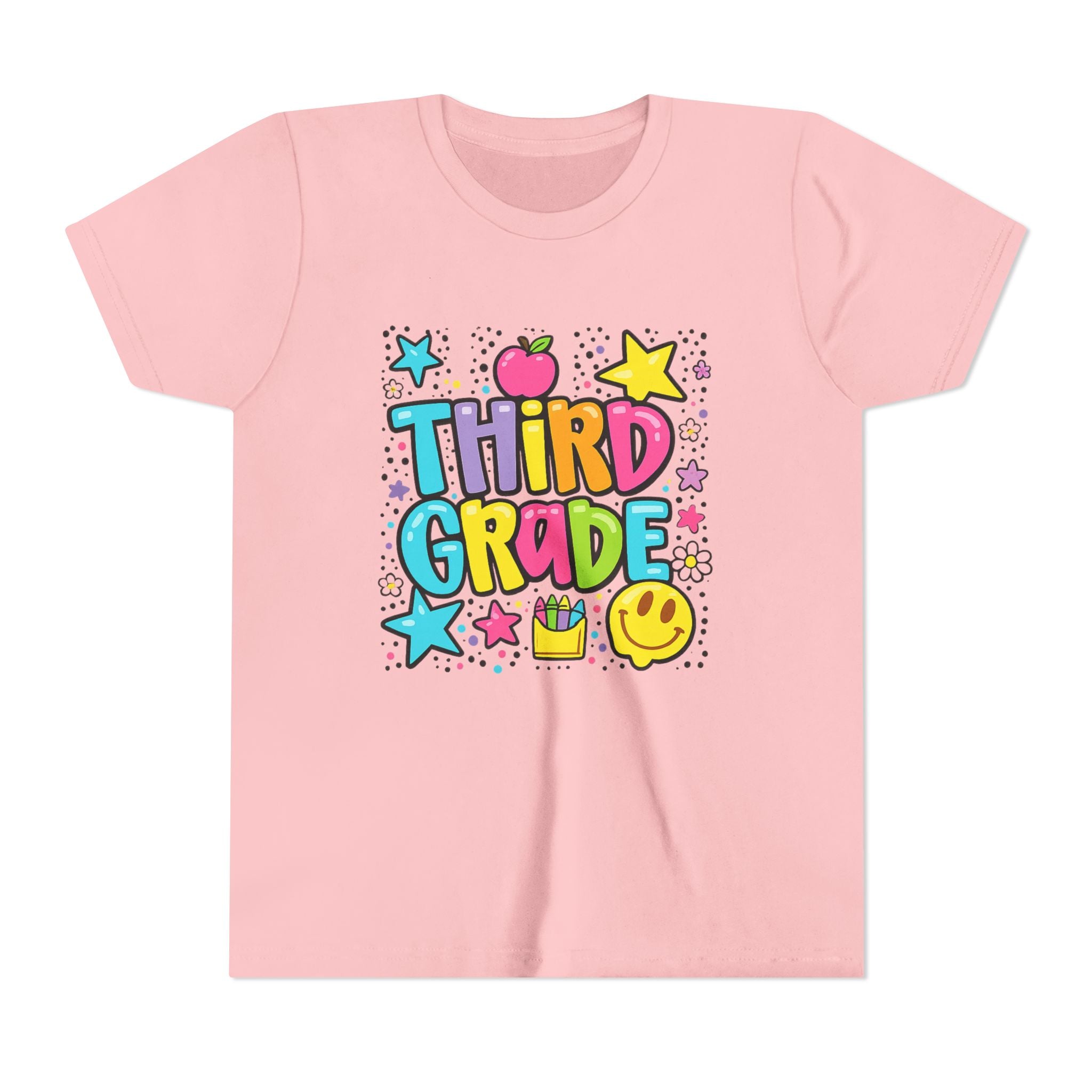 Youth 3rd Grade Doodle Dot Grade Level Tee