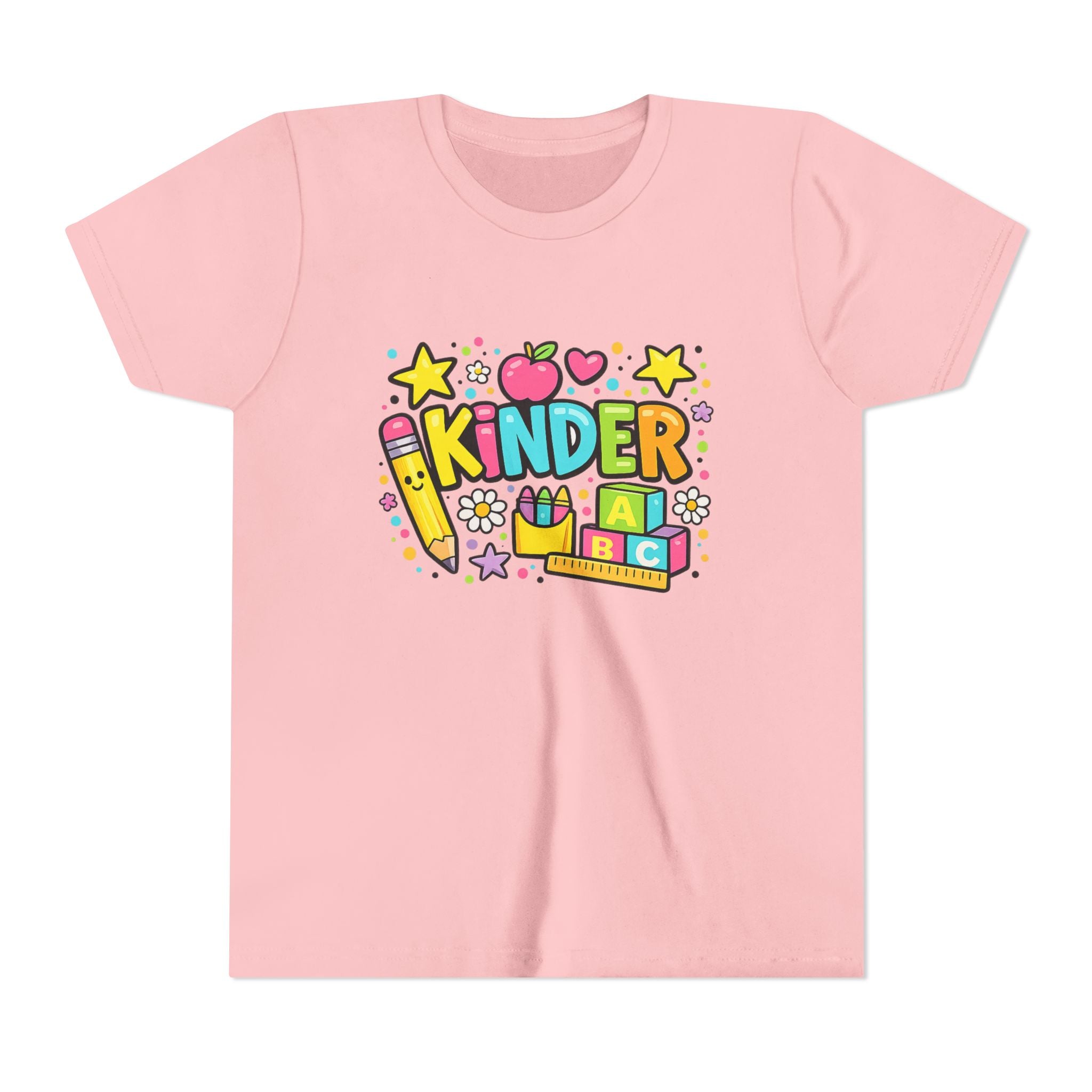 Youth Kindergarten Doodle Dot Grade Level Tee