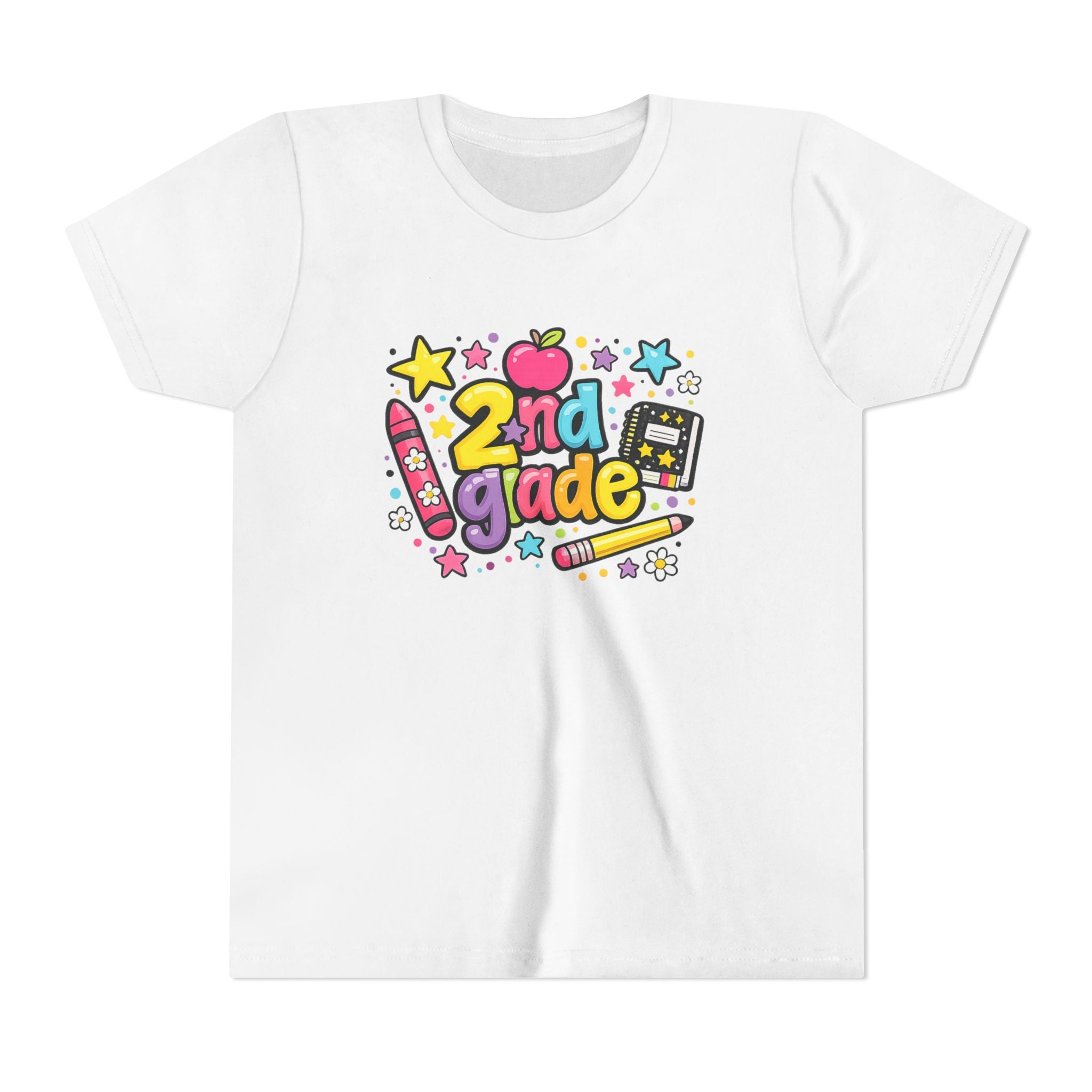 Youth 2nd Grade Doodle Dot Grade Level Tee
