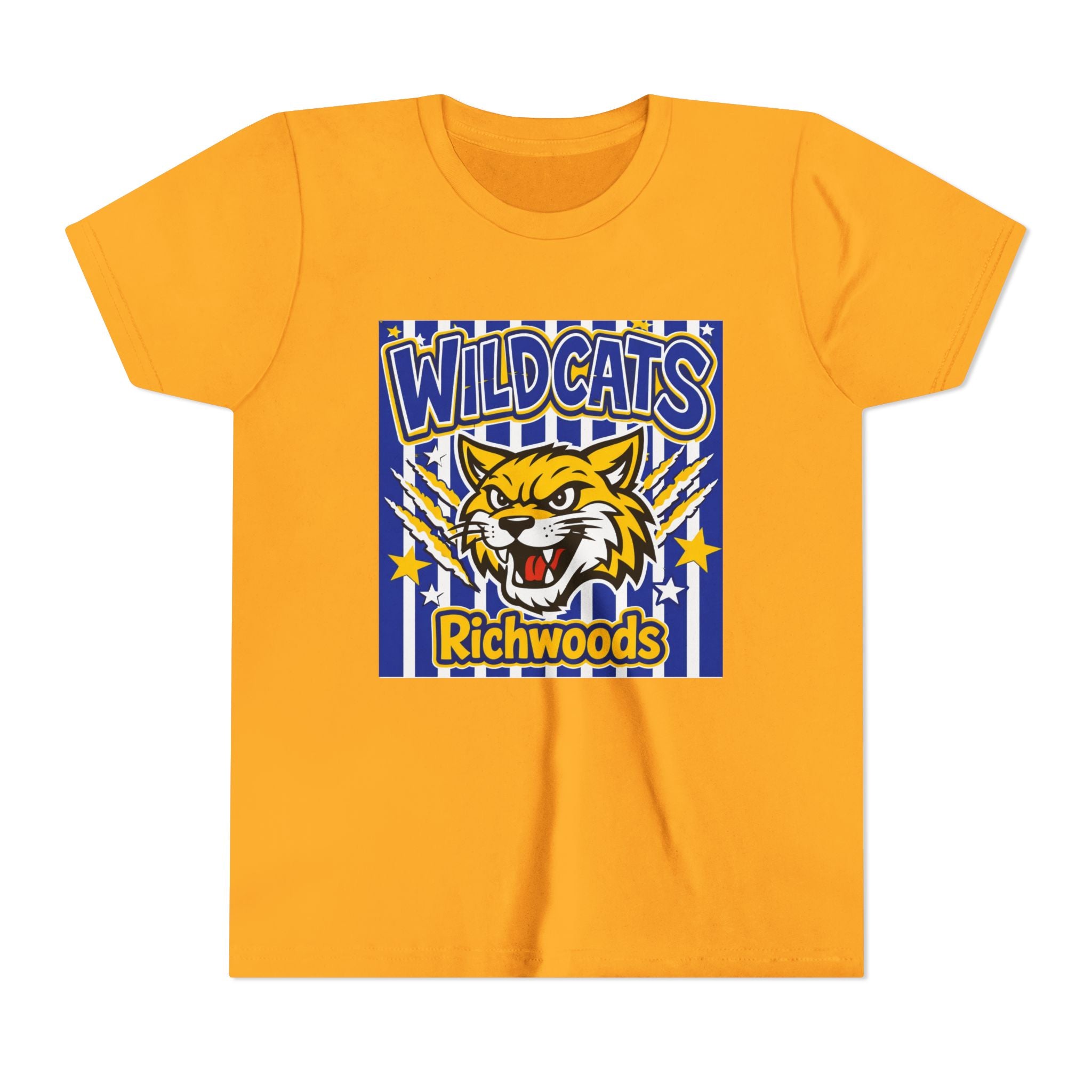 Wildcats Richwoods Youth Tee — School Mascot Kids T-Shirt