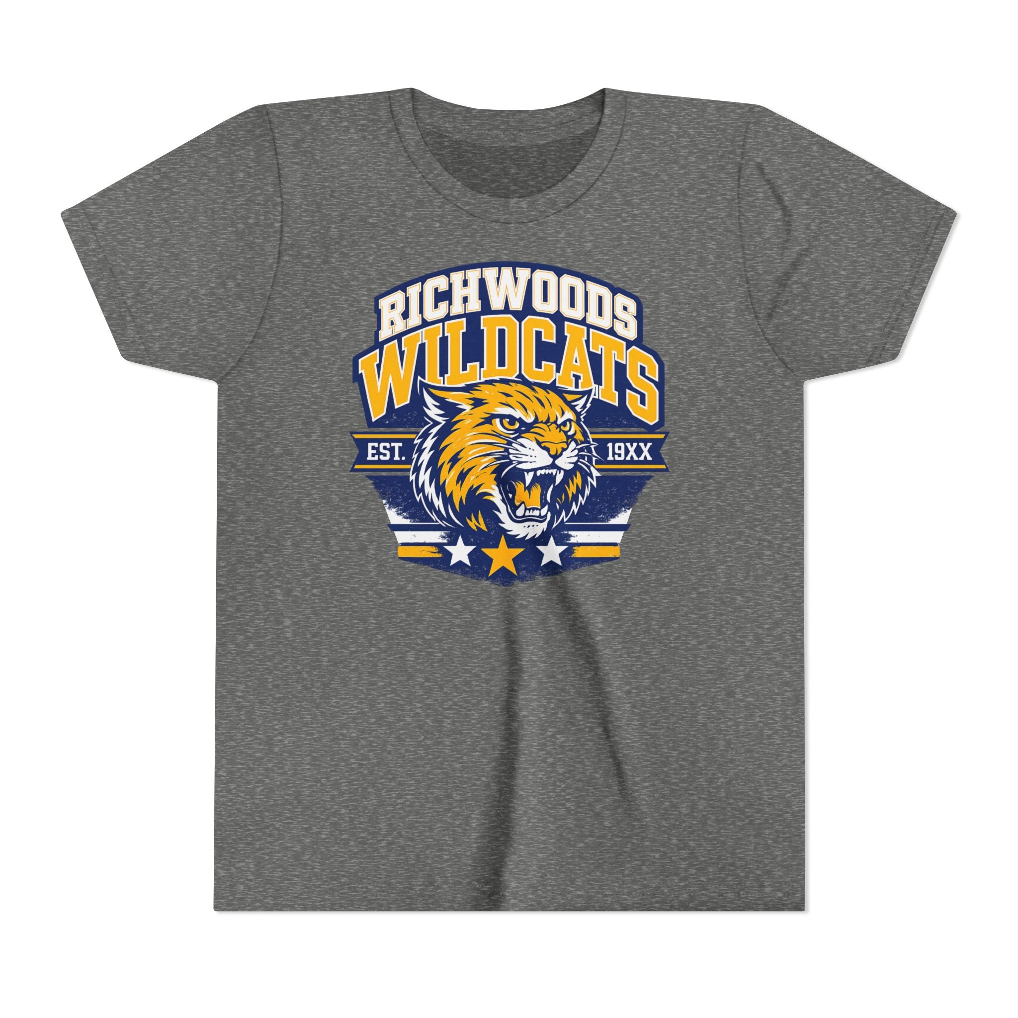 Youth Wildcat Vintage Athletic Short Sleeve Tee