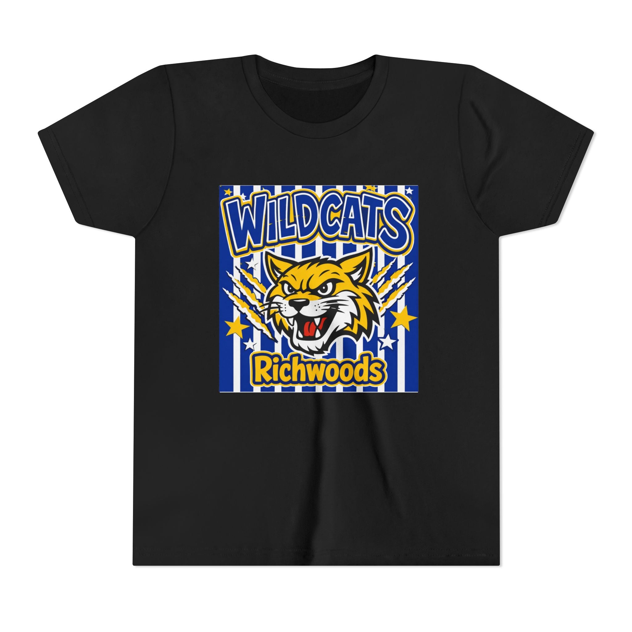 Wildcats Richwoods Youth Tee — School Mascot Kids T-Shirt