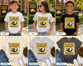 Youth Striped Eagles Grandview T-Shirt — Kids School Spirit Tee