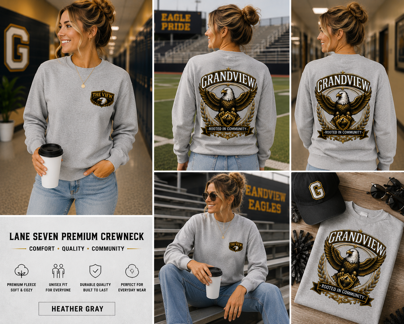 The View Heritage Crewneck