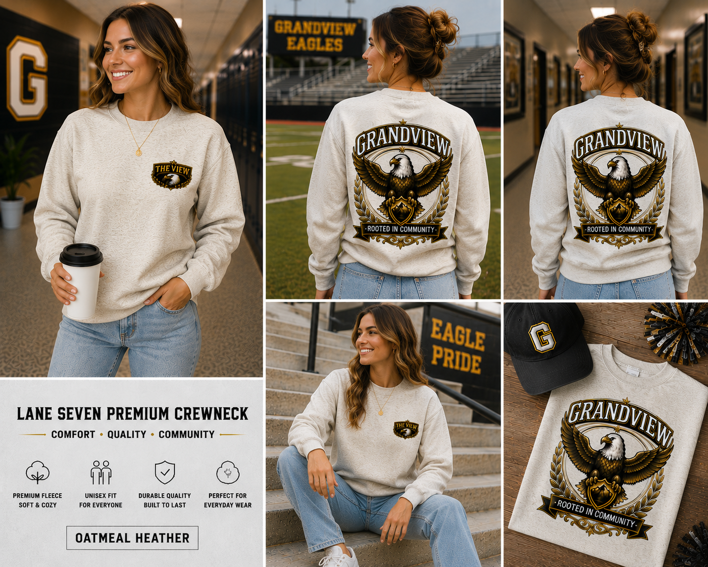 The View Heritage Crewneck