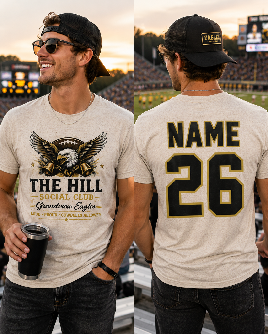 The Hill Social Club Tee ⭐