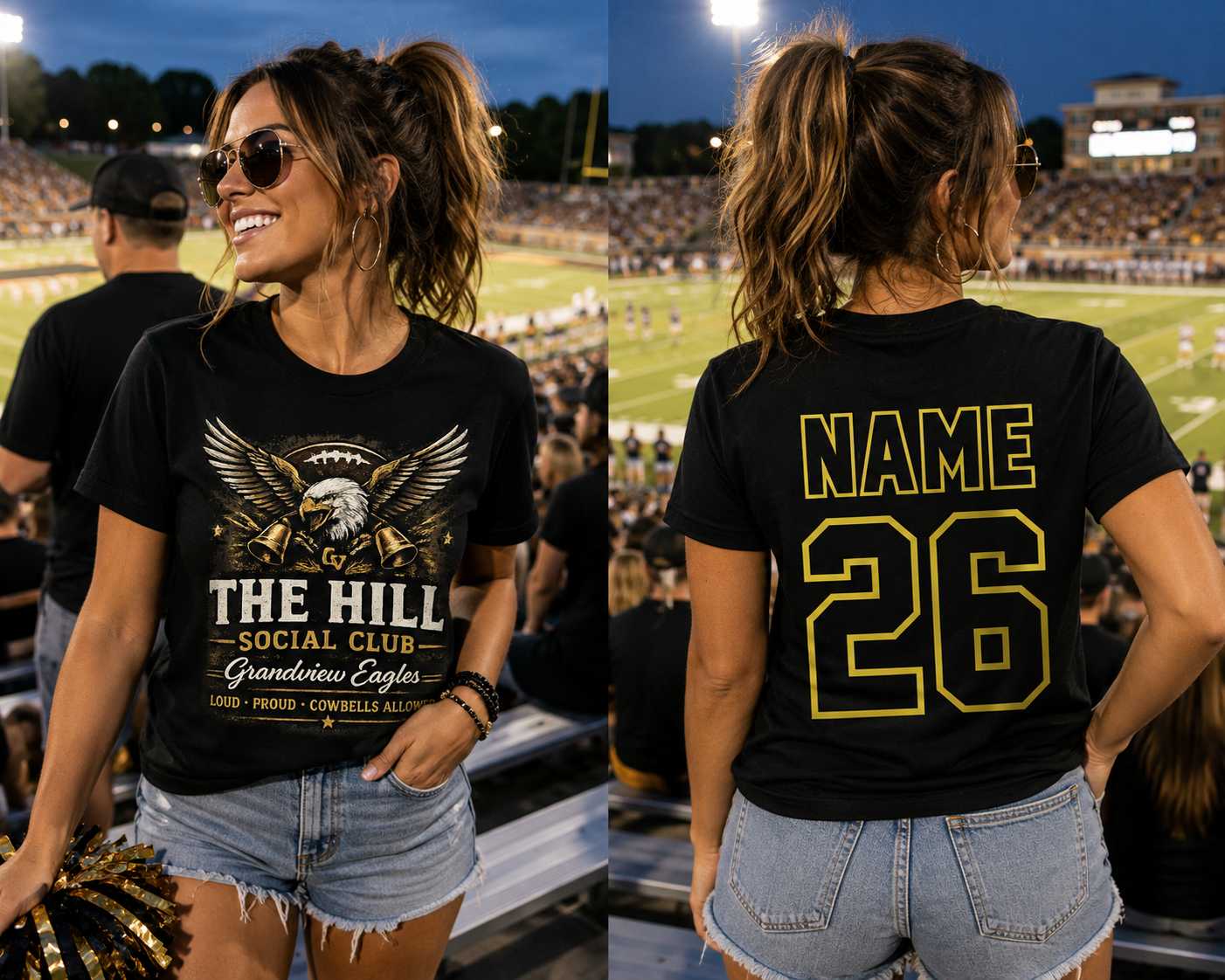 The Hill Social Club Tee ⭐