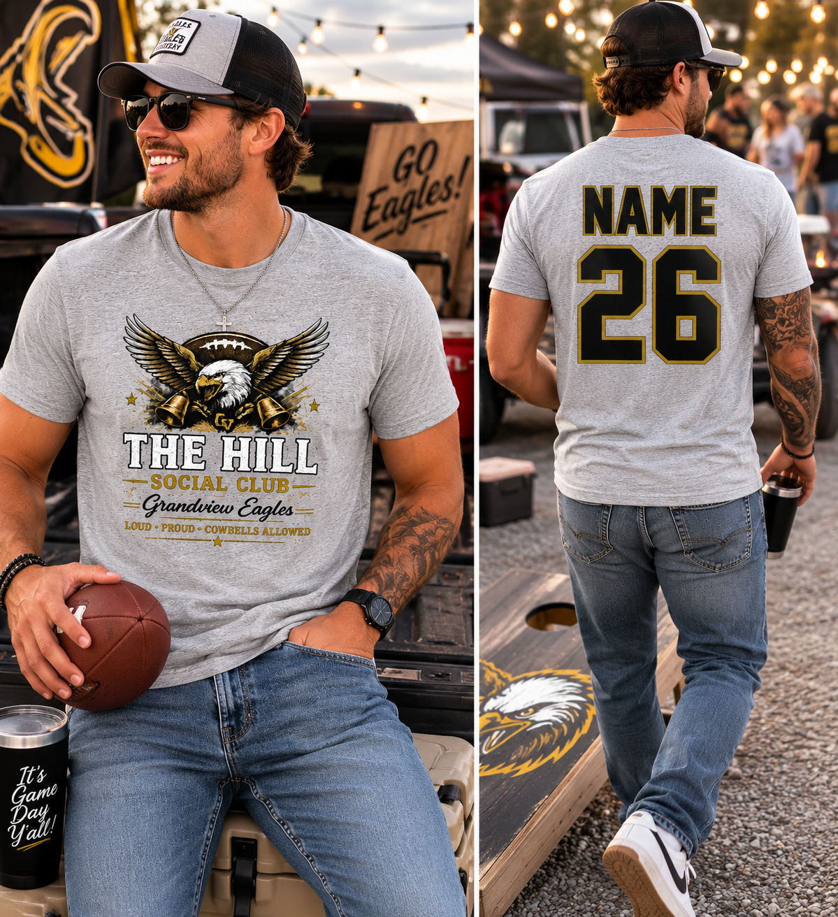 The Hill Social Club Tee ⭐