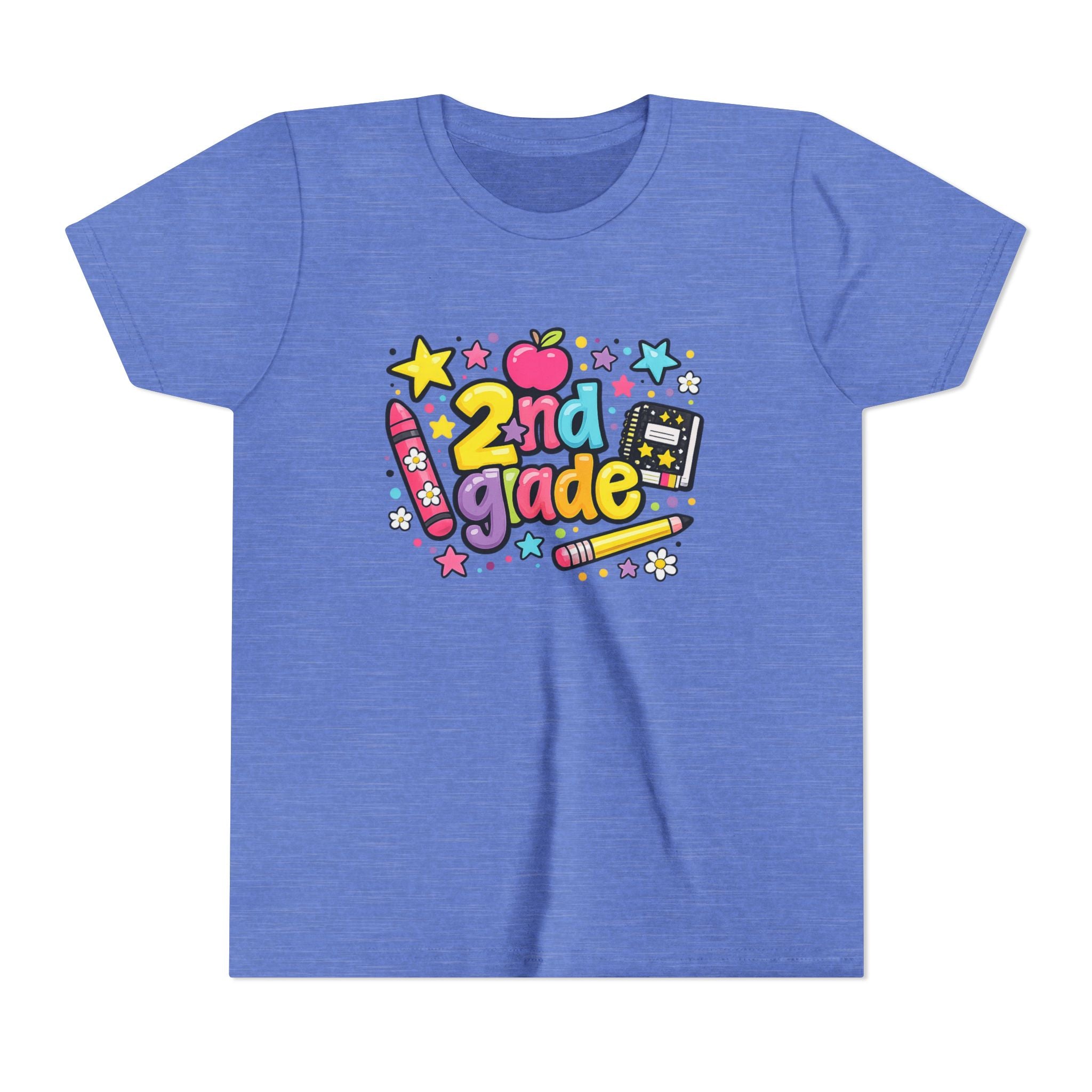 Youth 2nd Grade Doodle Dot Grade Level Tee