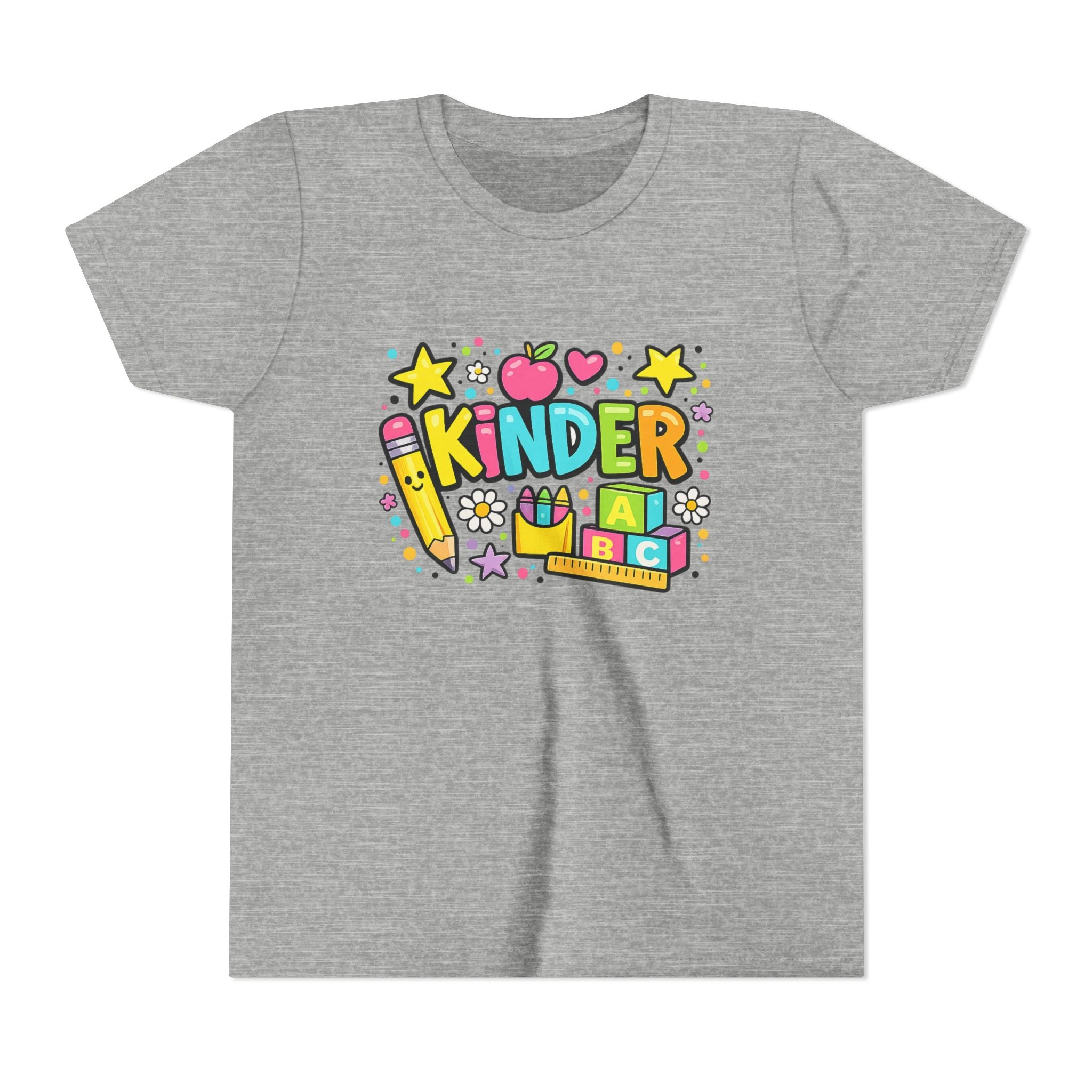 Youth Kindergarten Doodle Dot Grade Level Tee
