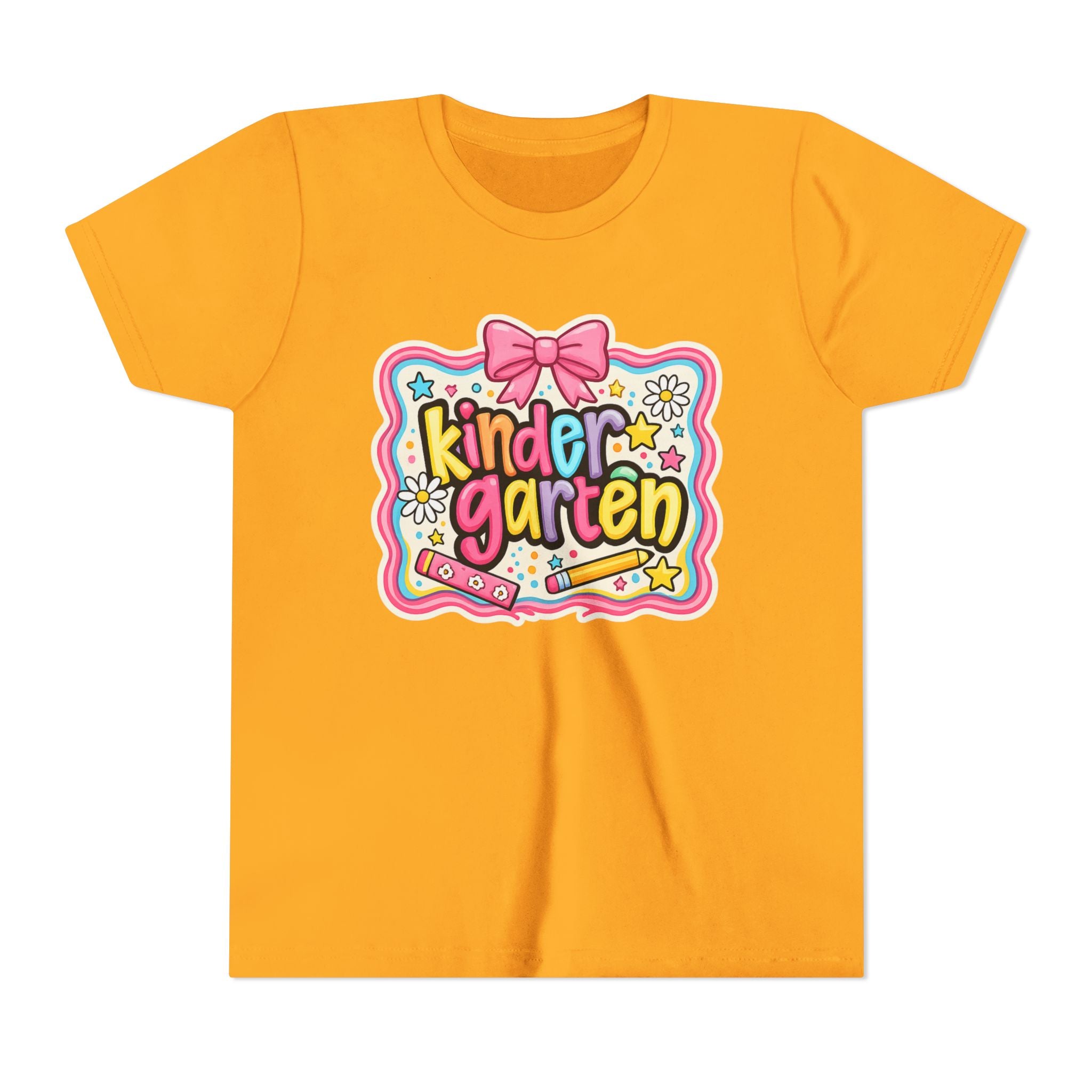 Kindergarten Cute Bow Kids Tee