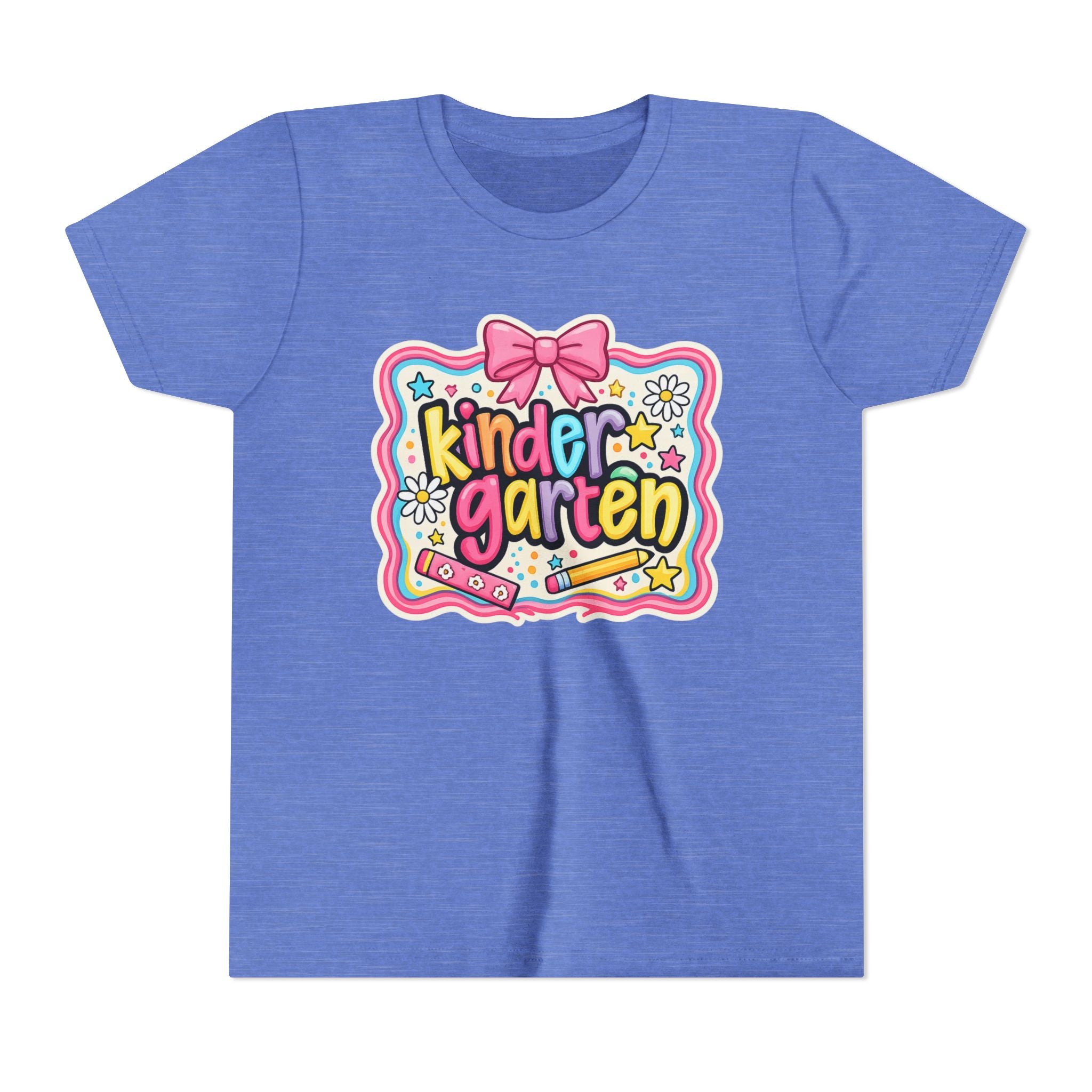 Kindergarten Cute Bow Kids Tee