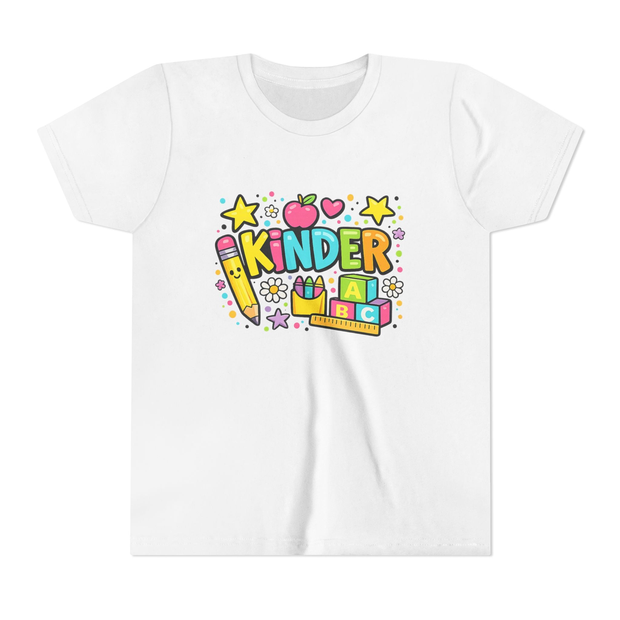 Youth Kindergarten Doodle Dot Grade Level Tee