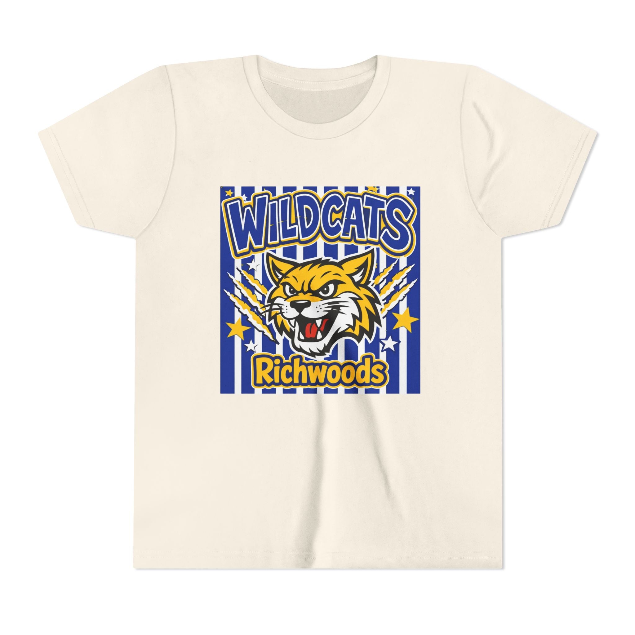 Wildcats Richwoods Youth Tee — School Mascot Kids T-Shirt