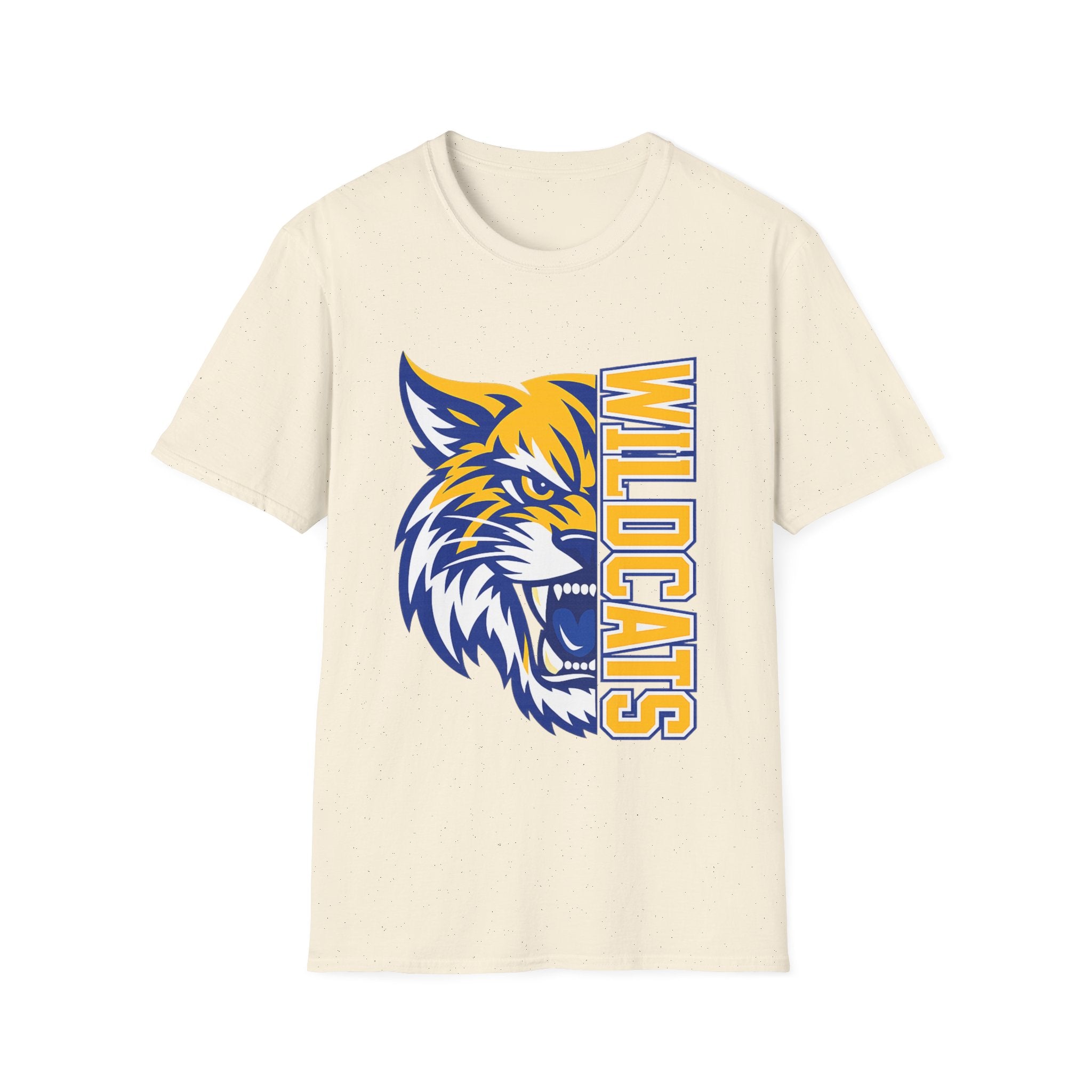 Adult Richwoods Wildcats In Your Face T-Shirt — Vintage School Mascot Tee