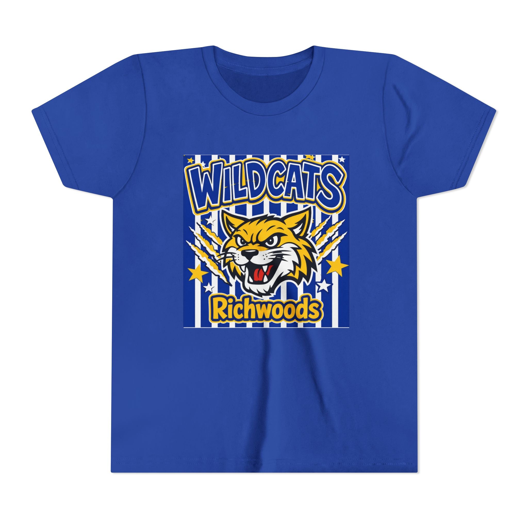 Wildcats Richwoods Youth Tee — School Mascot Kids T-Shirt