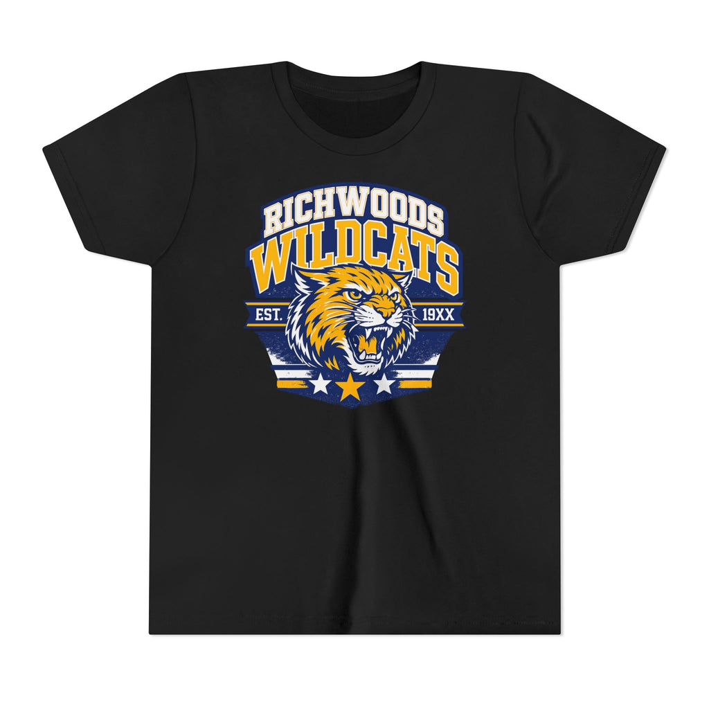Youth Wildcat Vintage Athletic Short Sleeve Tee