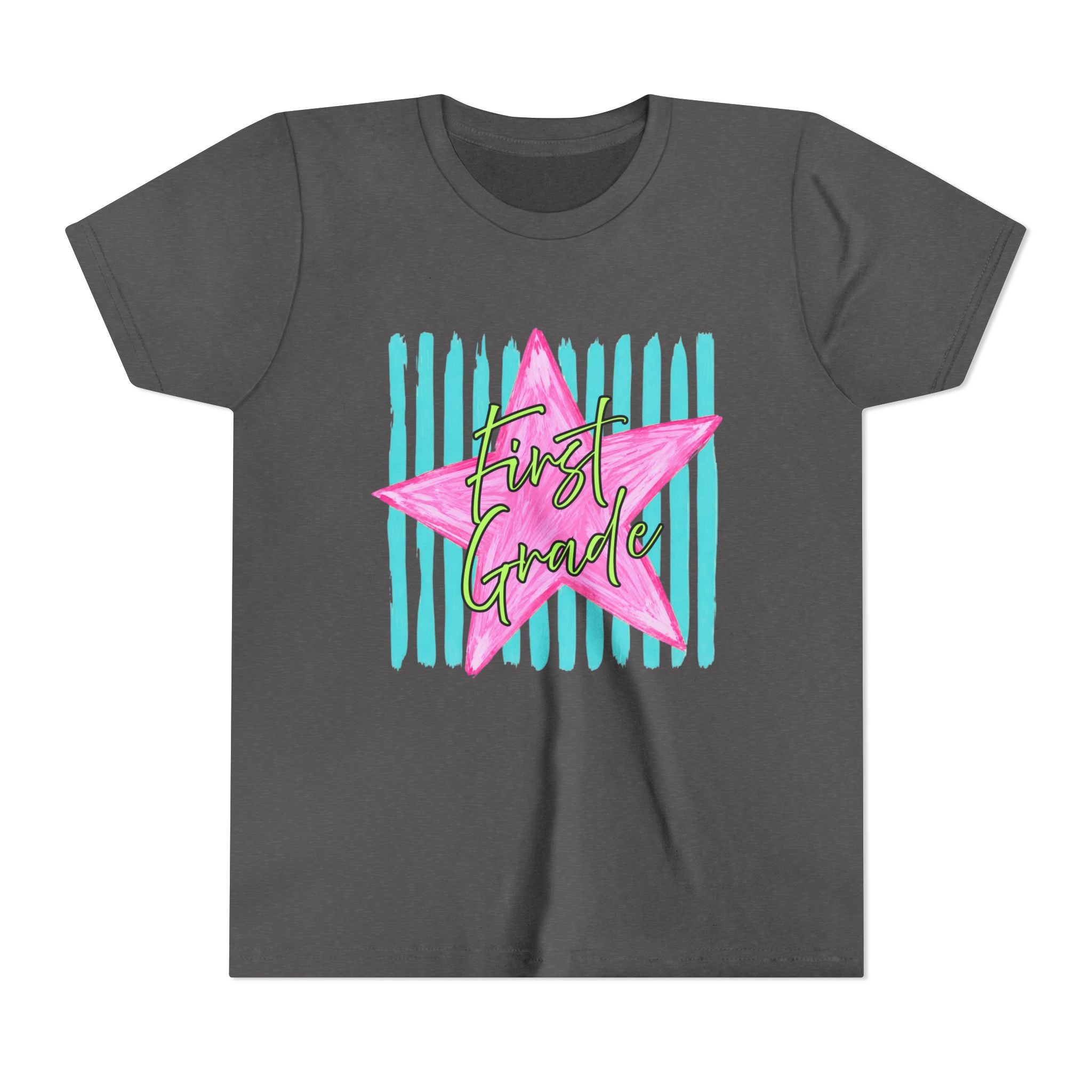 First Grade Star Youth Tee — Back to School Kids' Shirt