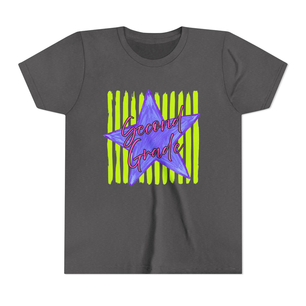 Second Grade Star Youth Tee — Back to School Kids' Shirt