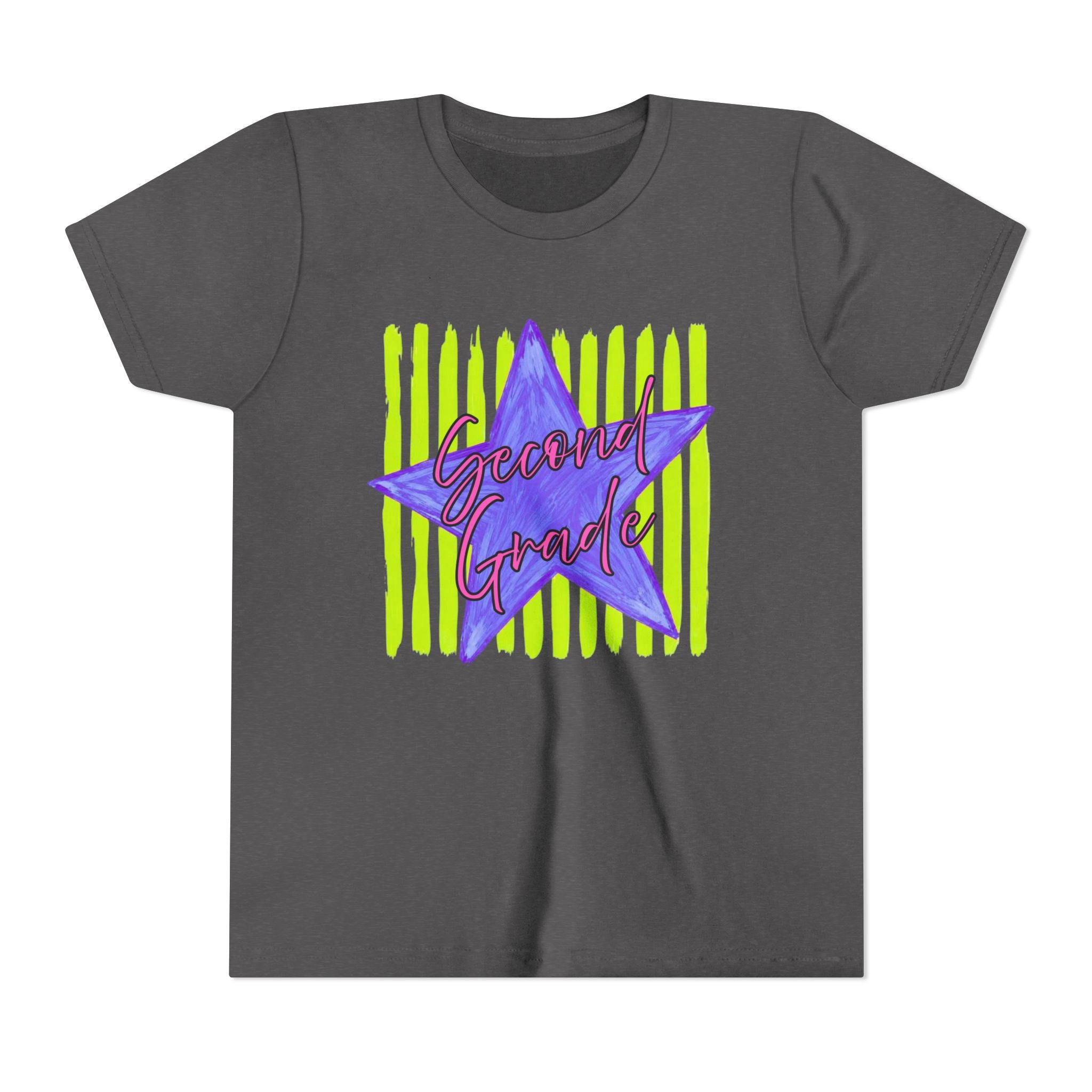 Second Grade Star Youth Tee — Back to School Kids' Shirt