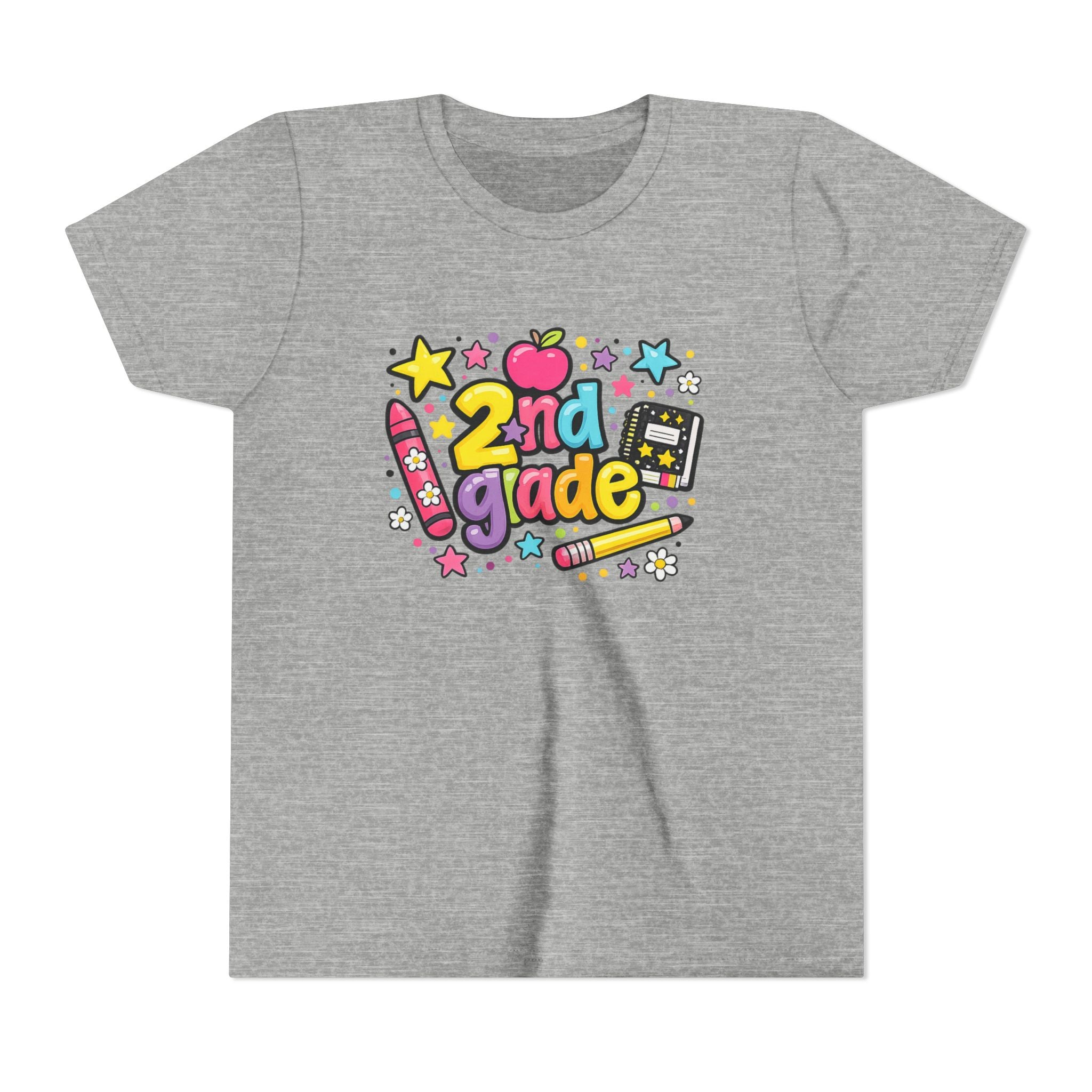Youth 2nd Grade Doodle Dot Grade Level Tee