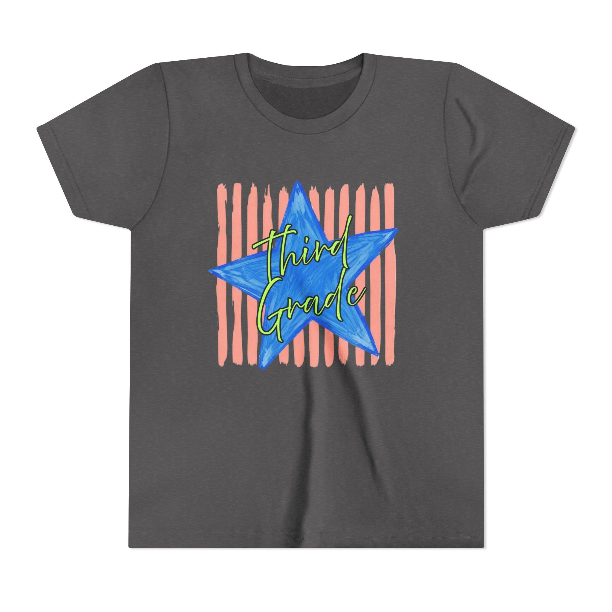 Third Grade Star Youth Tee — Back to School Kids' Shirt