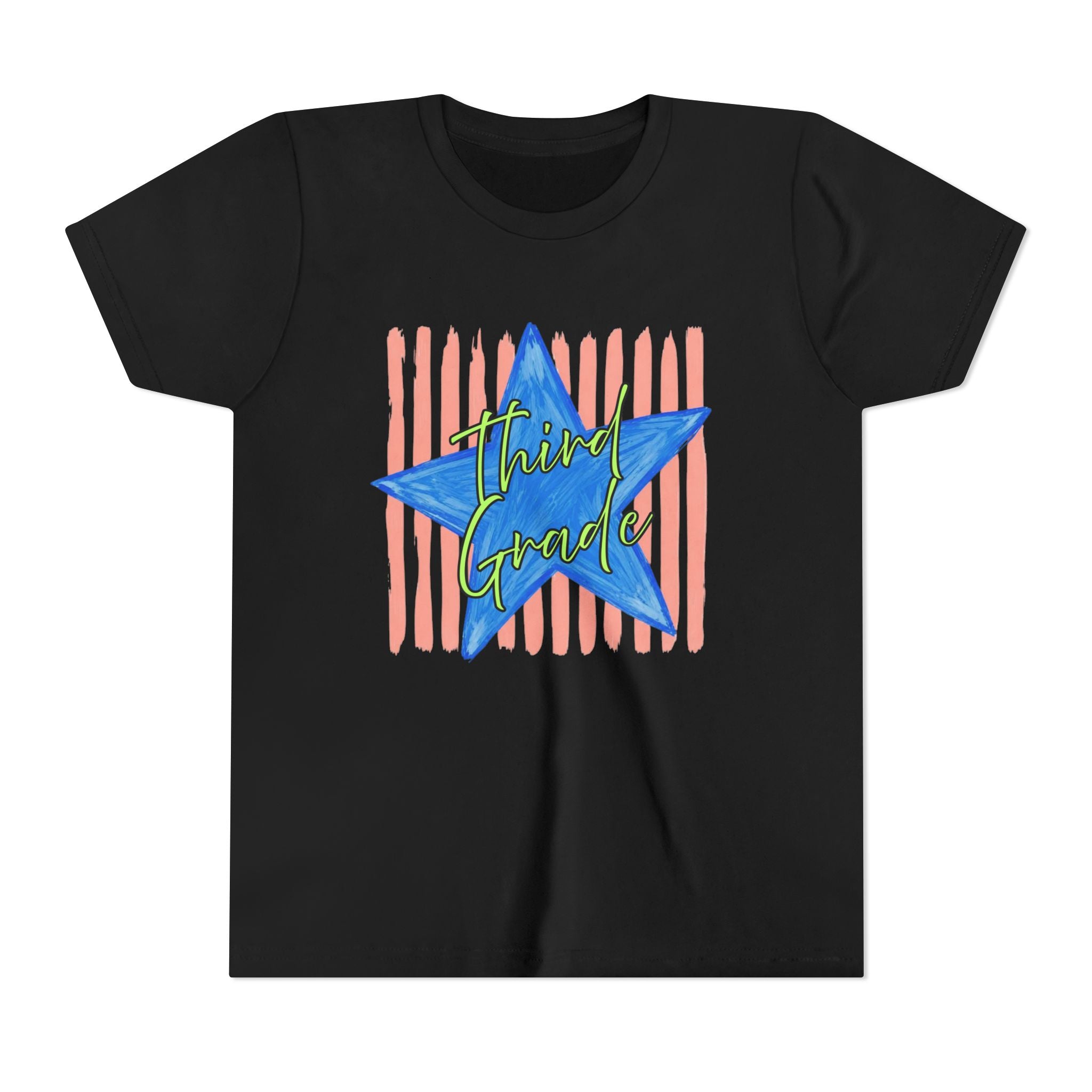 Third Grade Star Youth Tee — Back to School Kids' Shirt